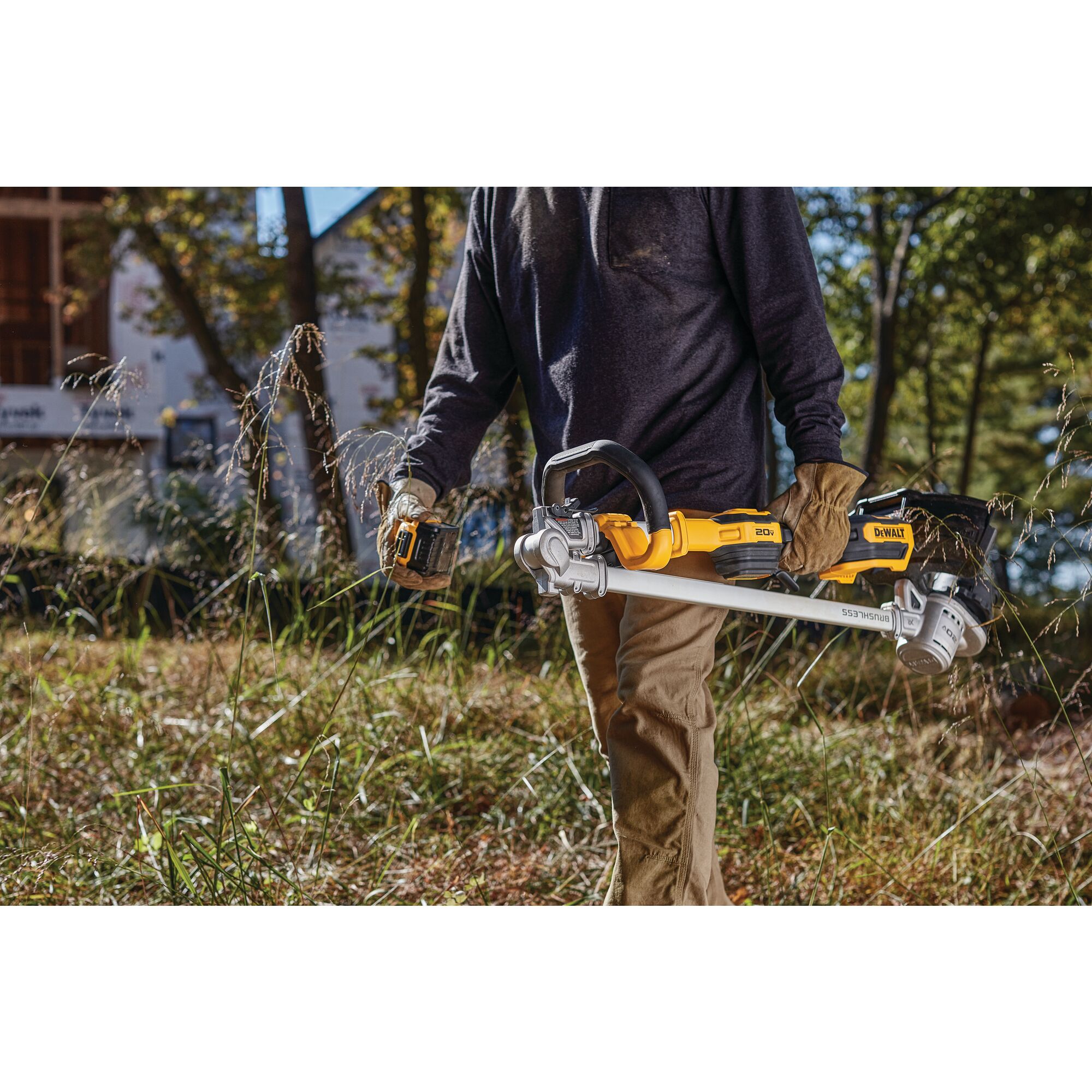 Dewalt battery on sale string trimmer