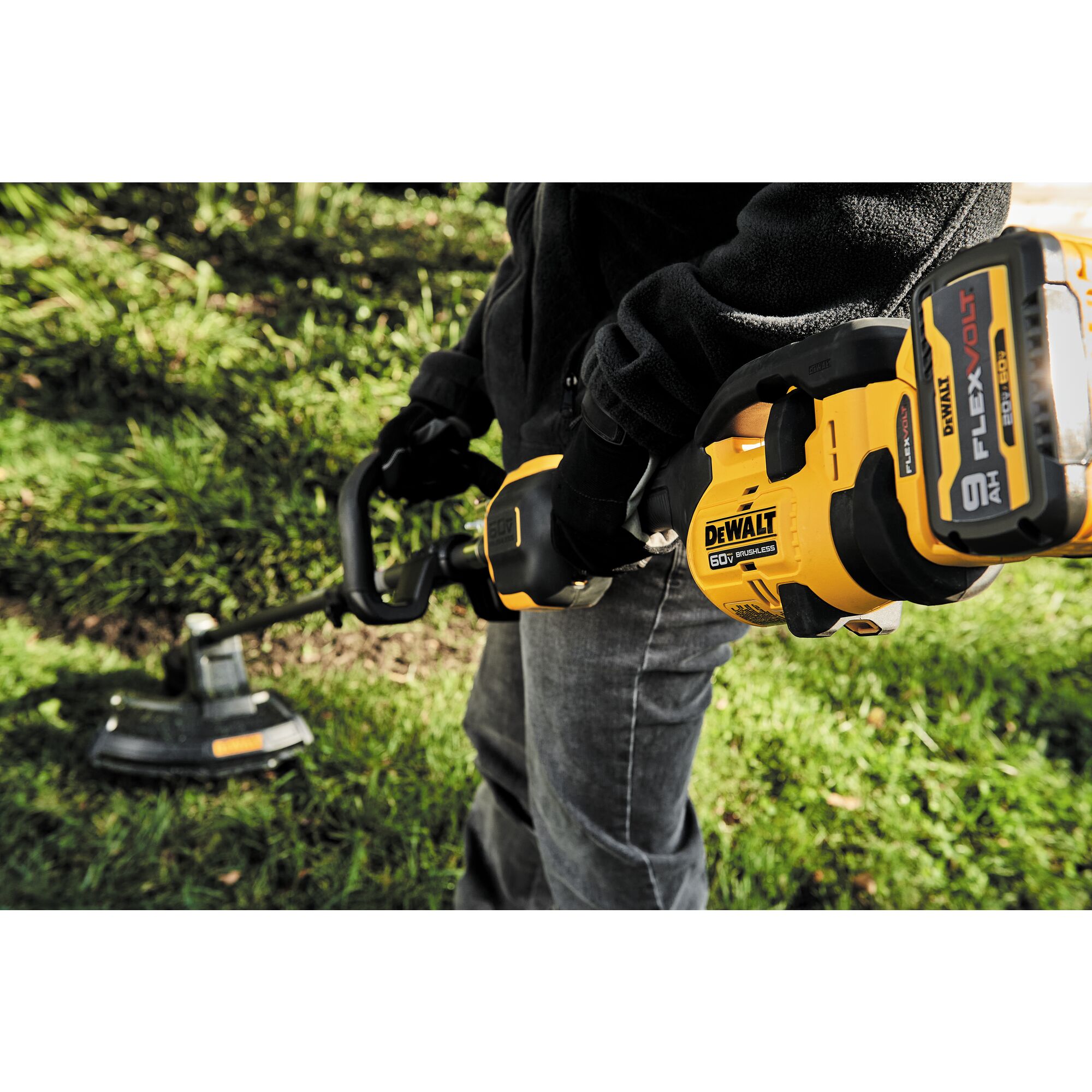 Dewalt 60 best sale volt weed trimmer