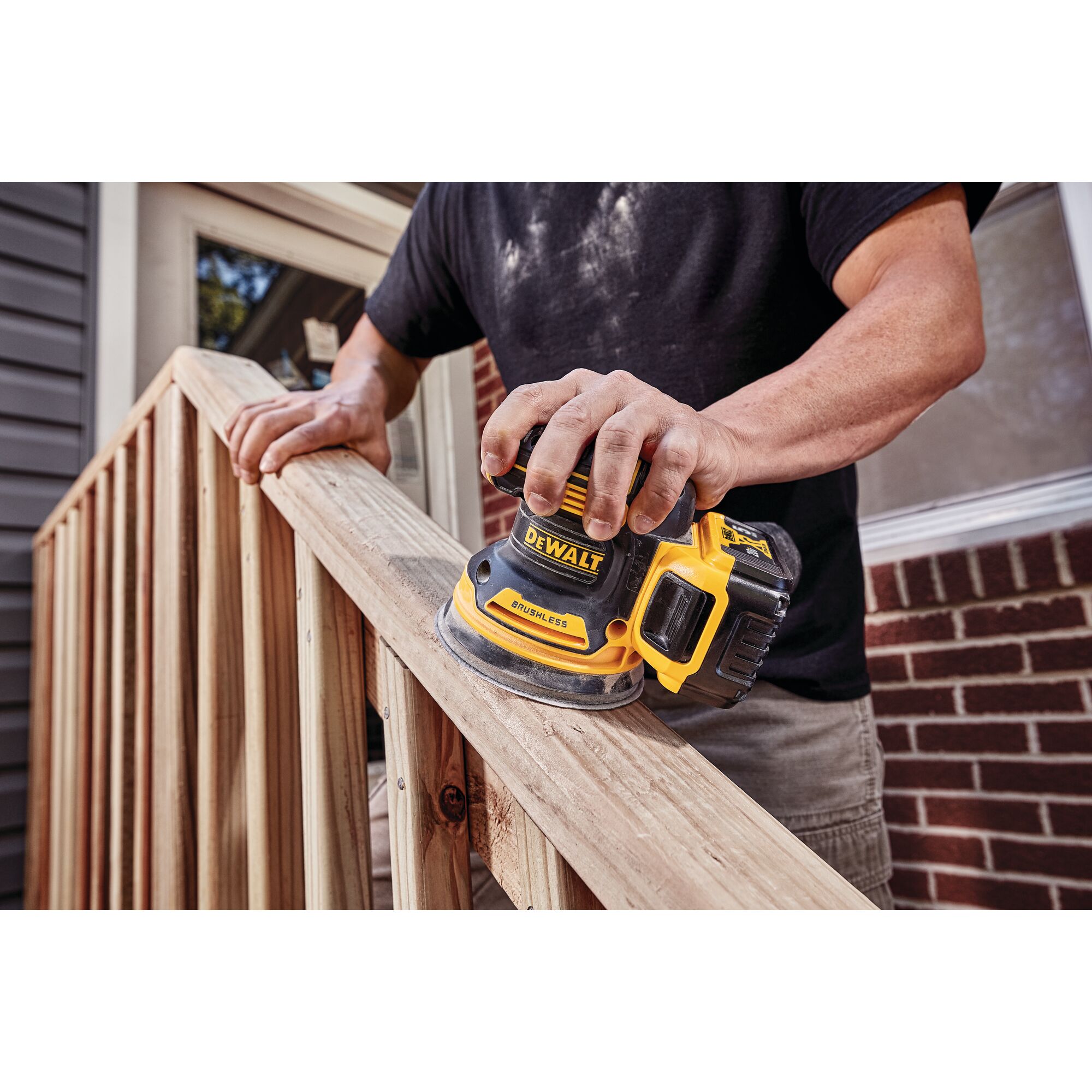 Dewalt air deals palm sander