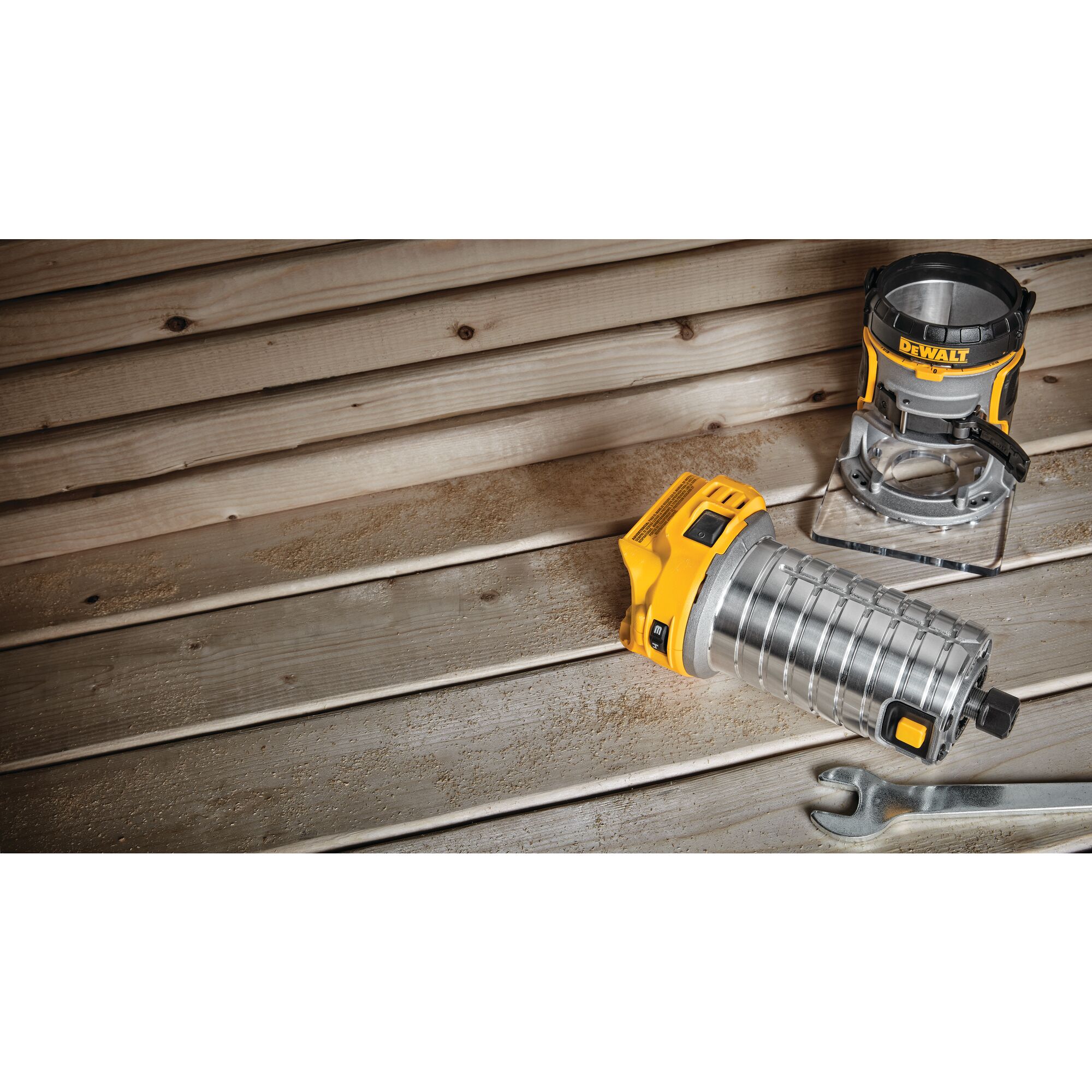 Dewalt 20v deals router accessories