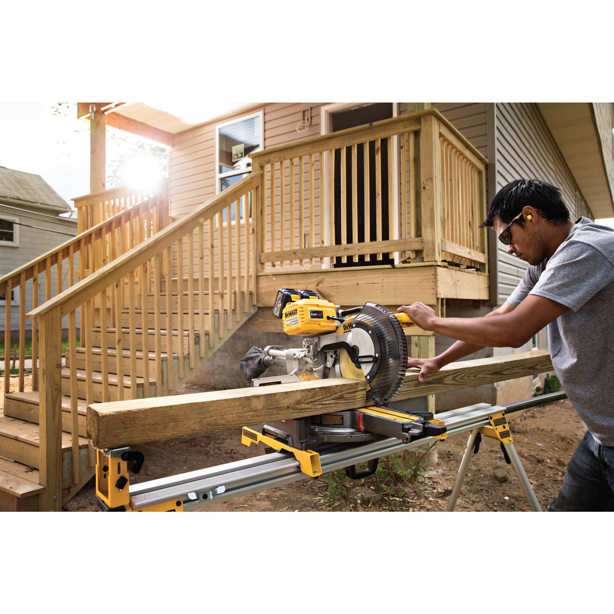 Dewalt 12 miter store saw cordless