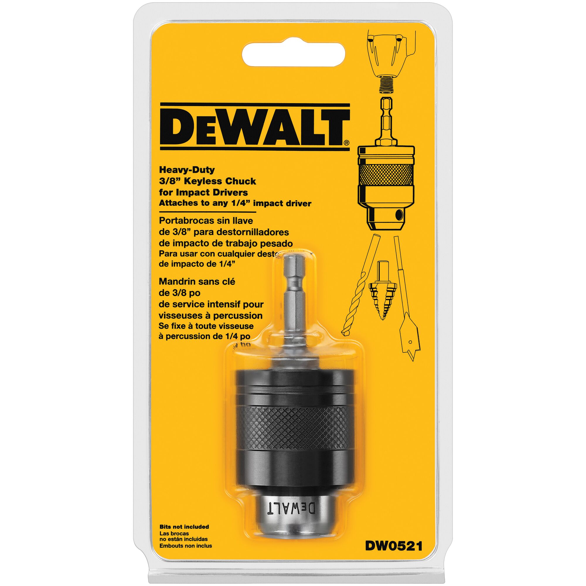 Dewalt impact deals replacement chuck