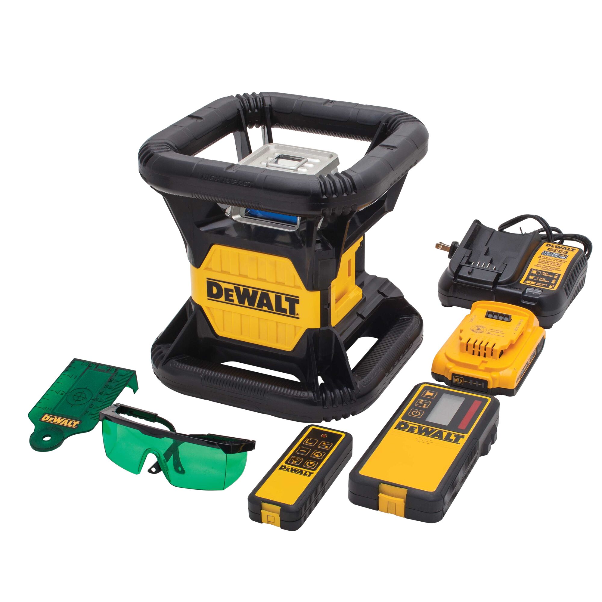 Dewalt green store rotary laser