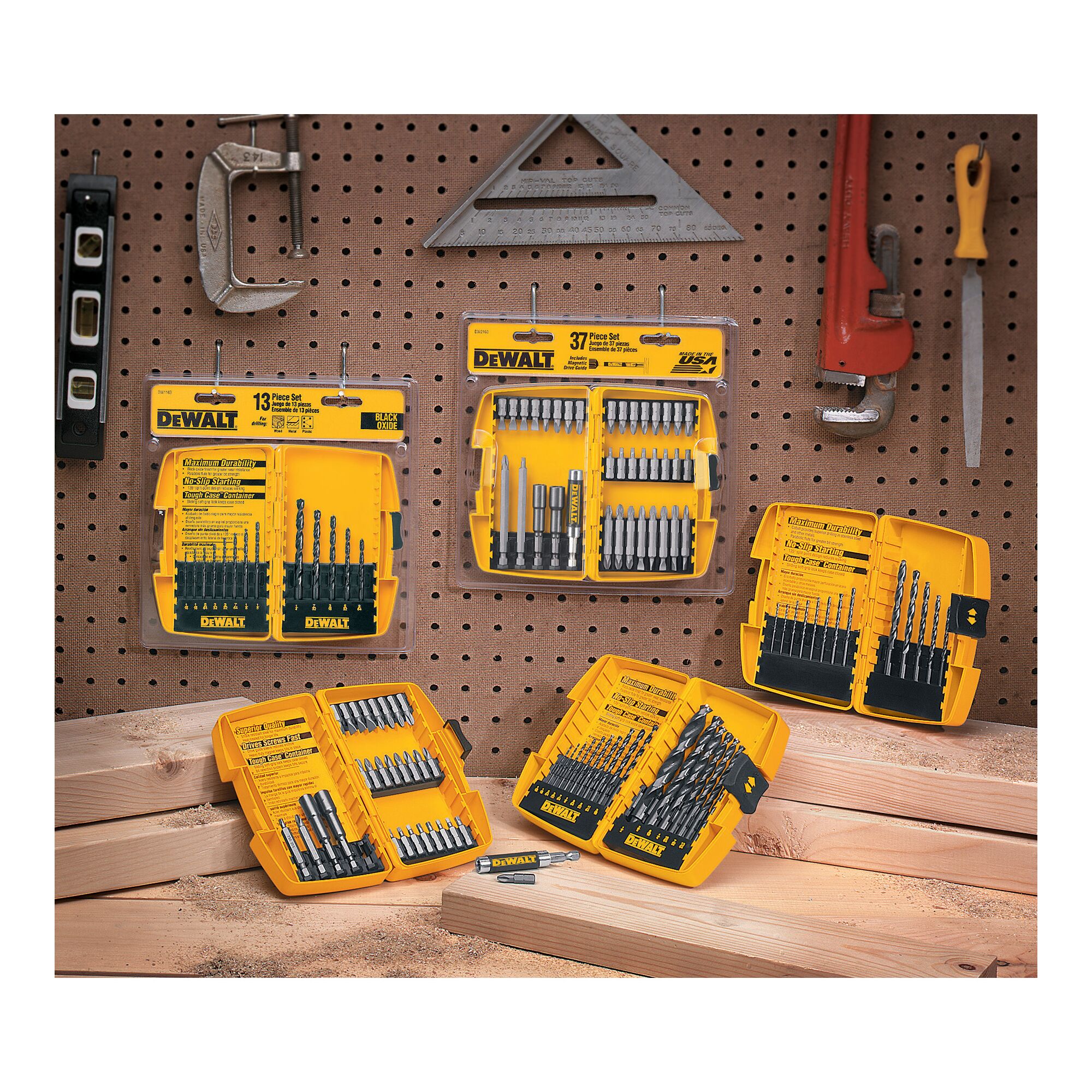 17 Pc. Black Oxide Drill Bit Set DEWALT