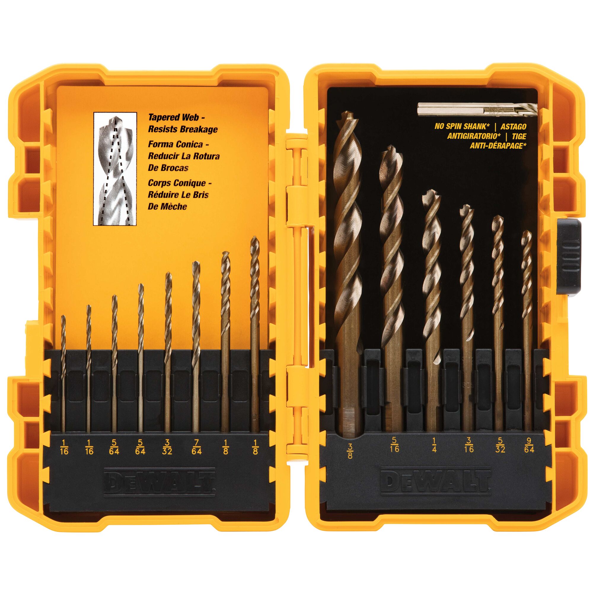 Pointed deals drill bit