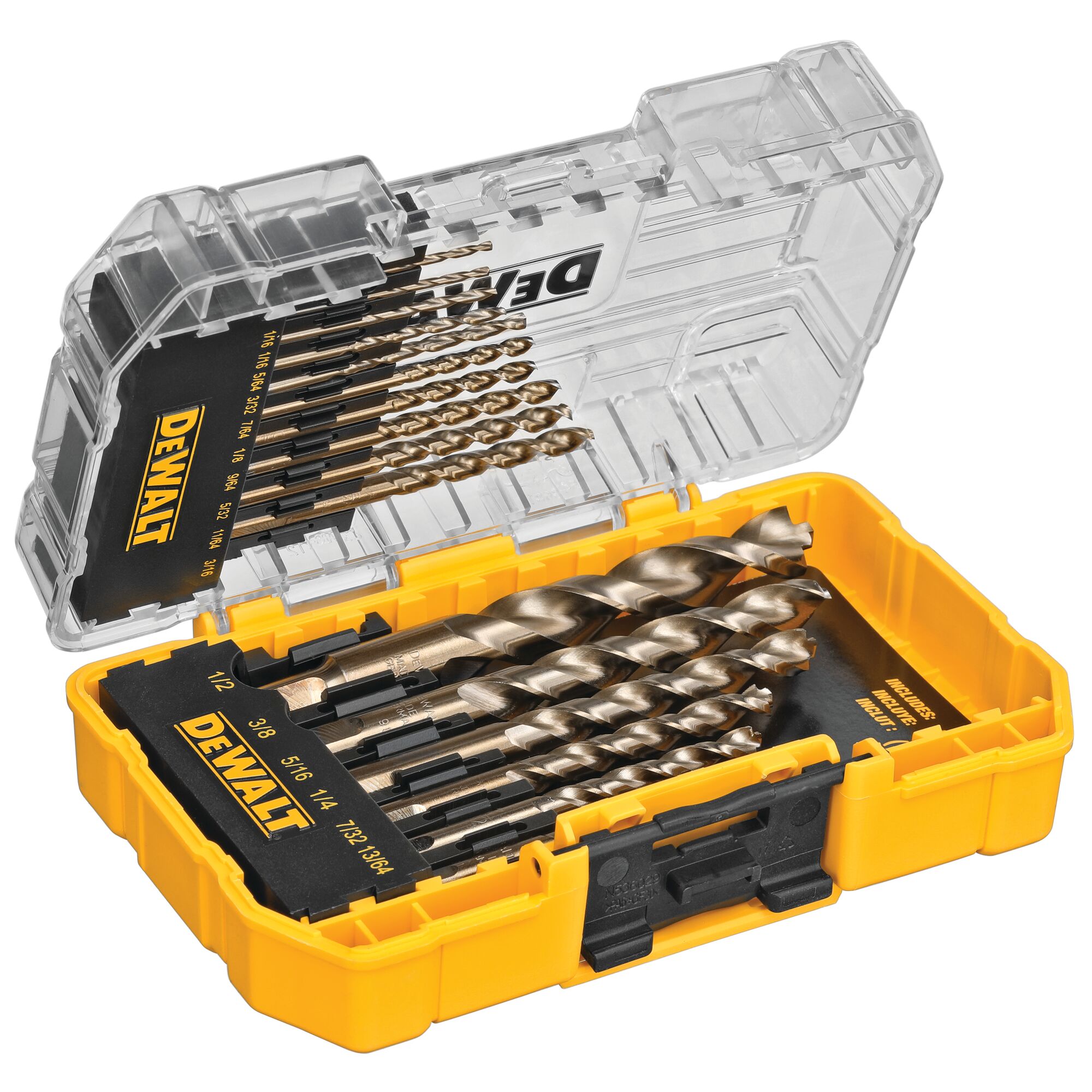 Dewalt tough system store drill bit set