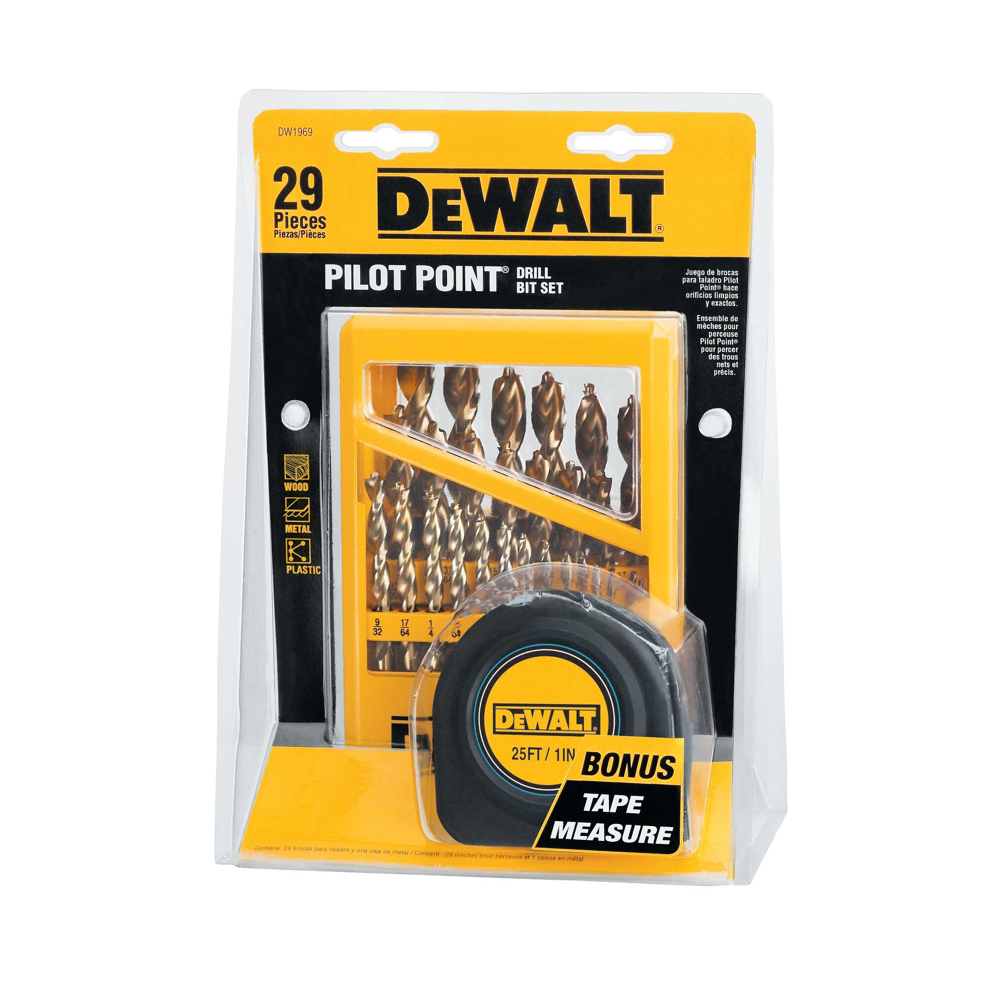 Dewalt drill bit online set 29 pc