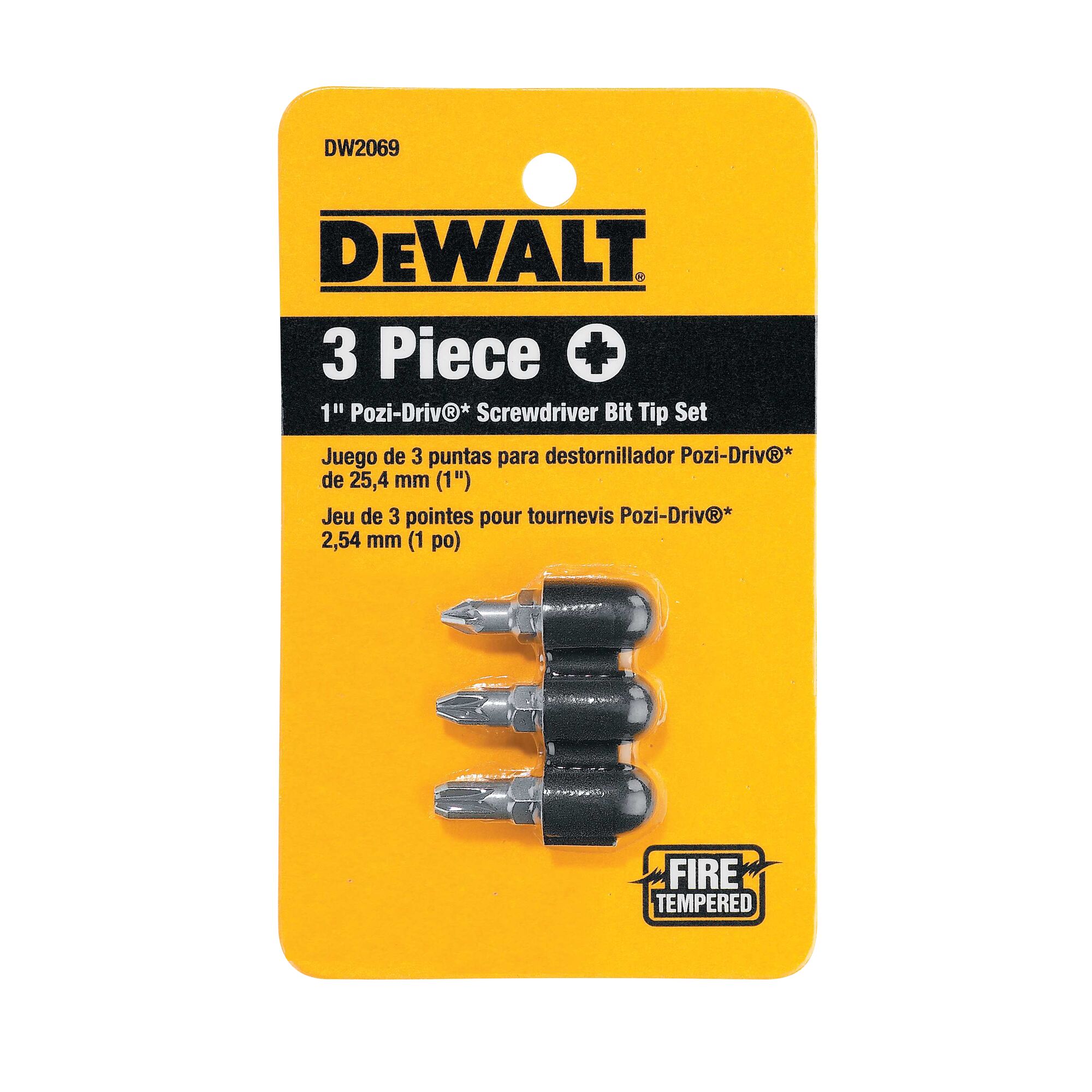 Dewalt pozi store bits