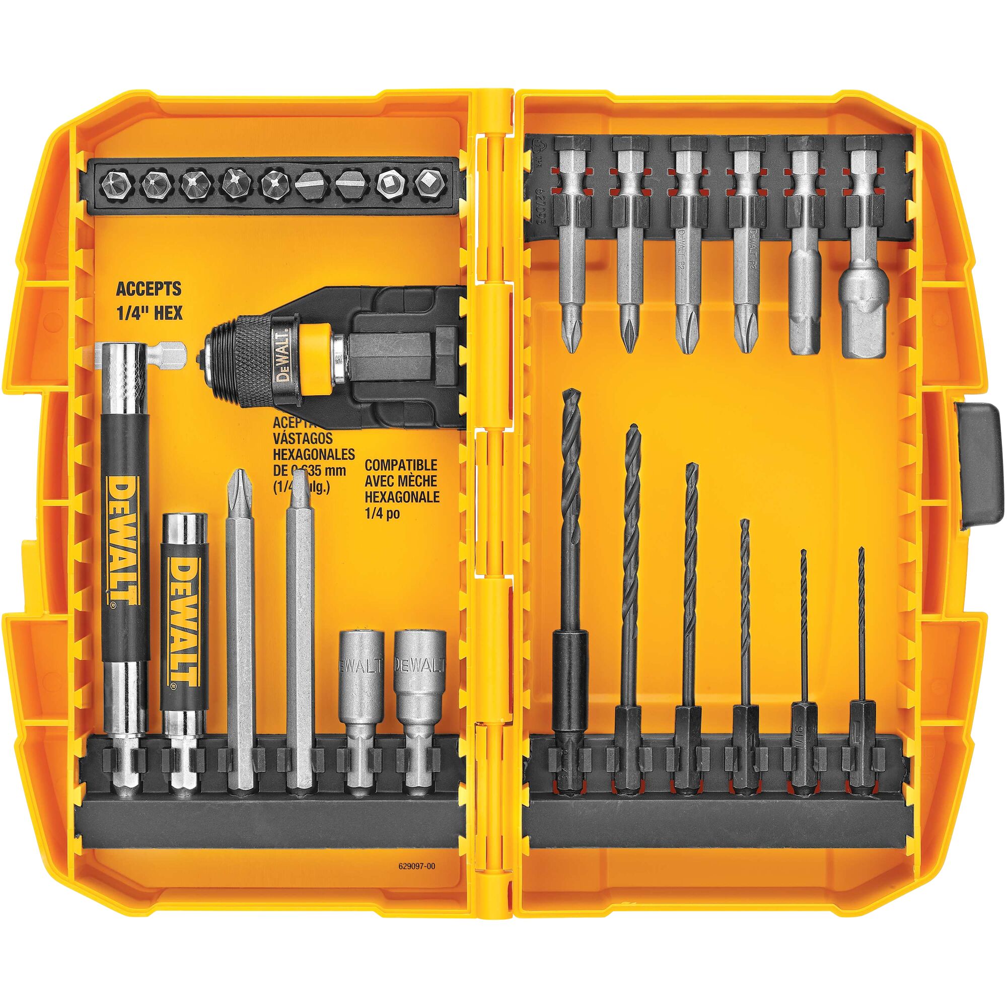 Dewalt 30 piece drill bit deals set