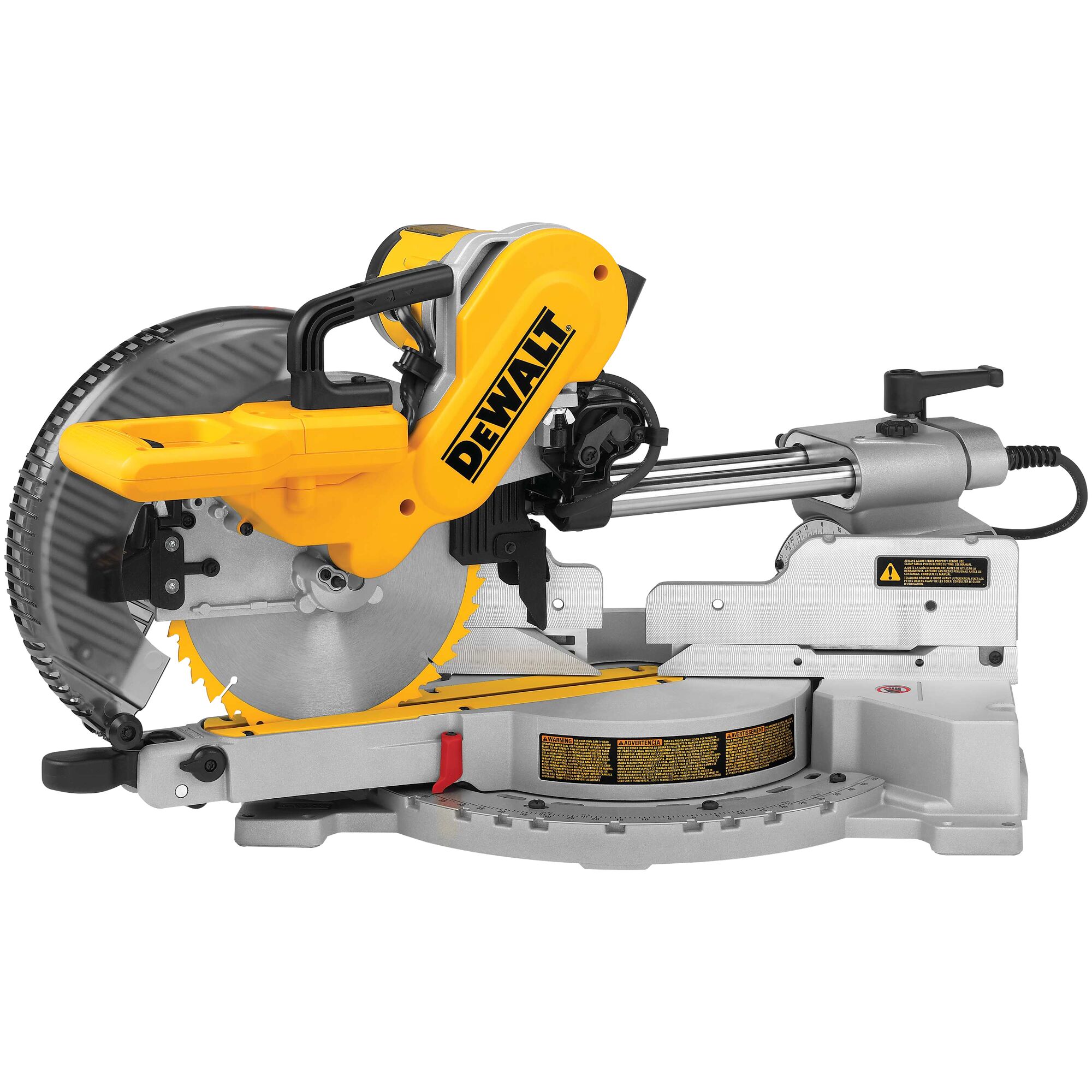 Dewalt double bevel on sale sliding miter saw