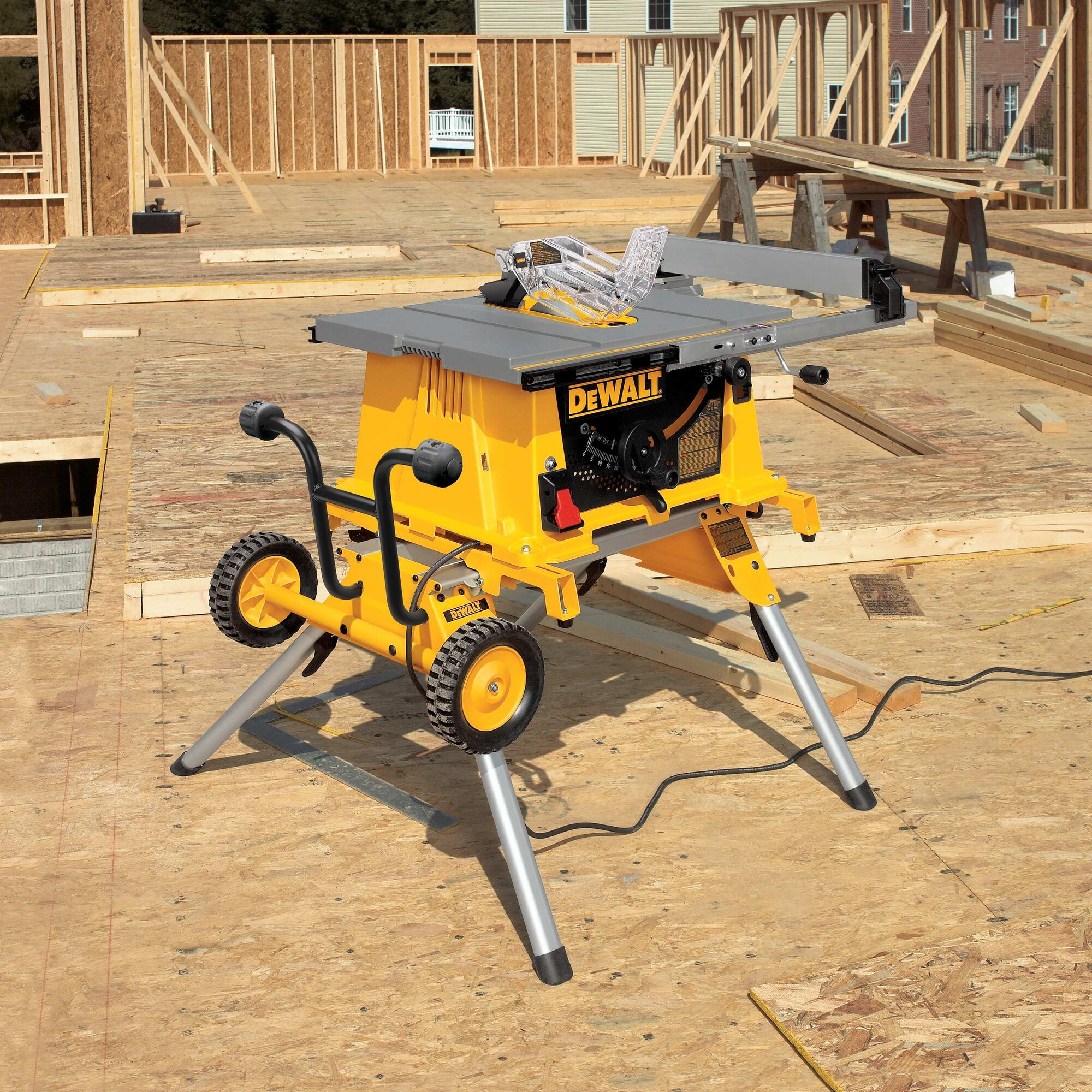 Set up dewalt 2024 table saw