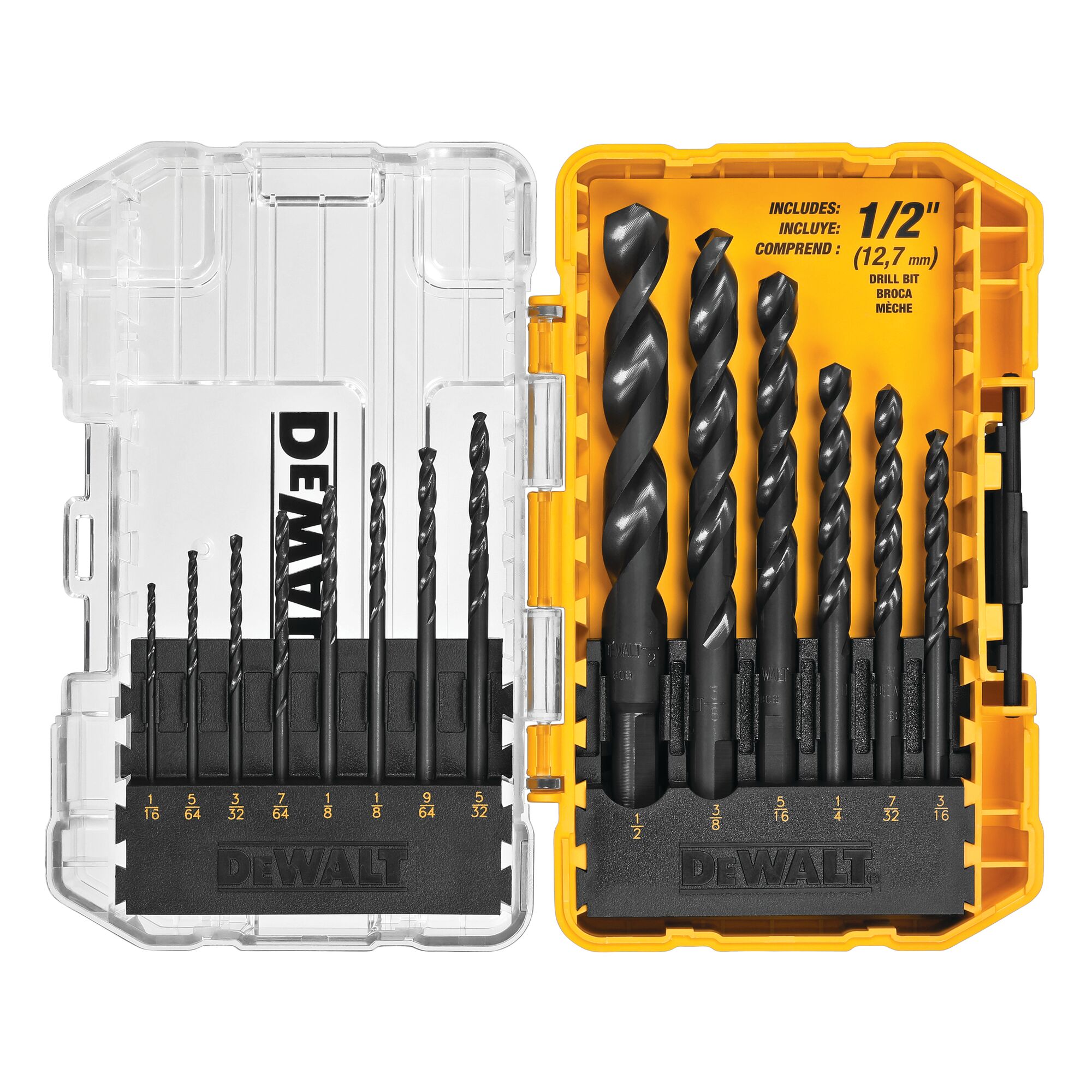 Metal cutting deals drill bit set