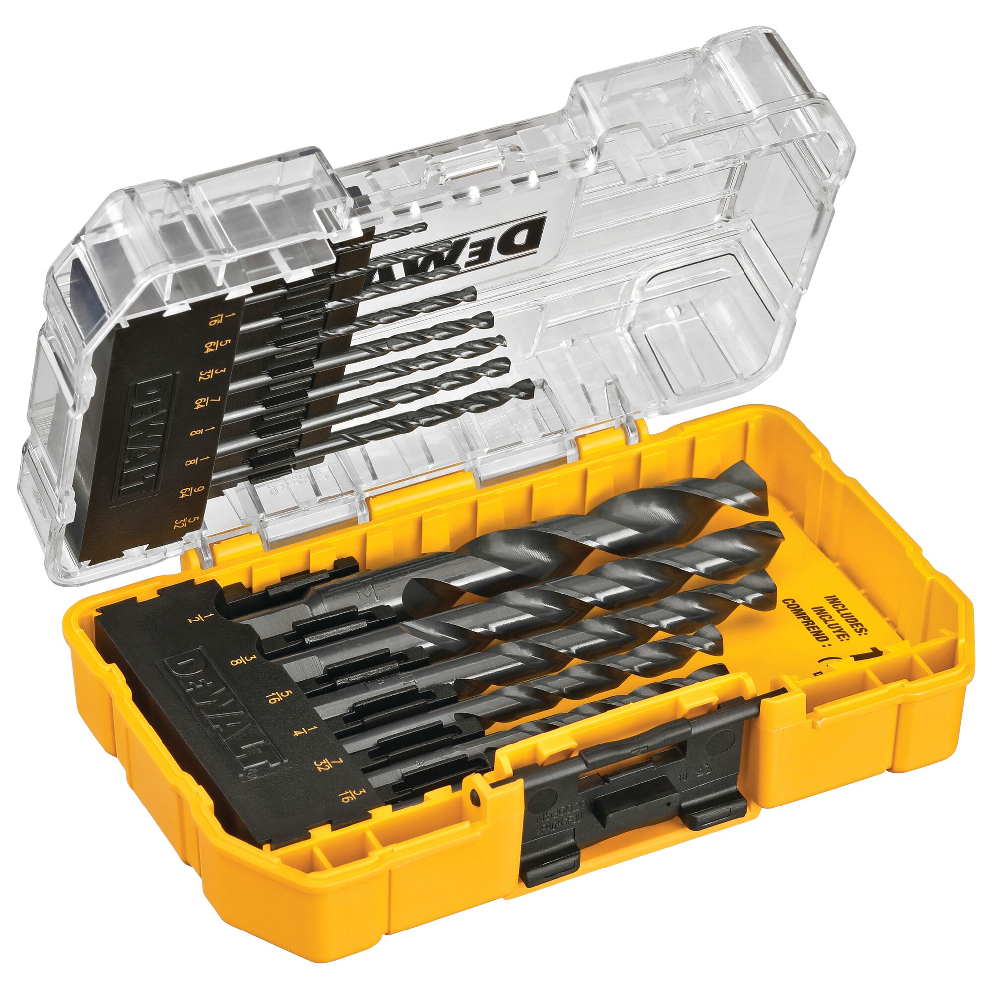 Dewalt gold ferrous on sale drill bit set