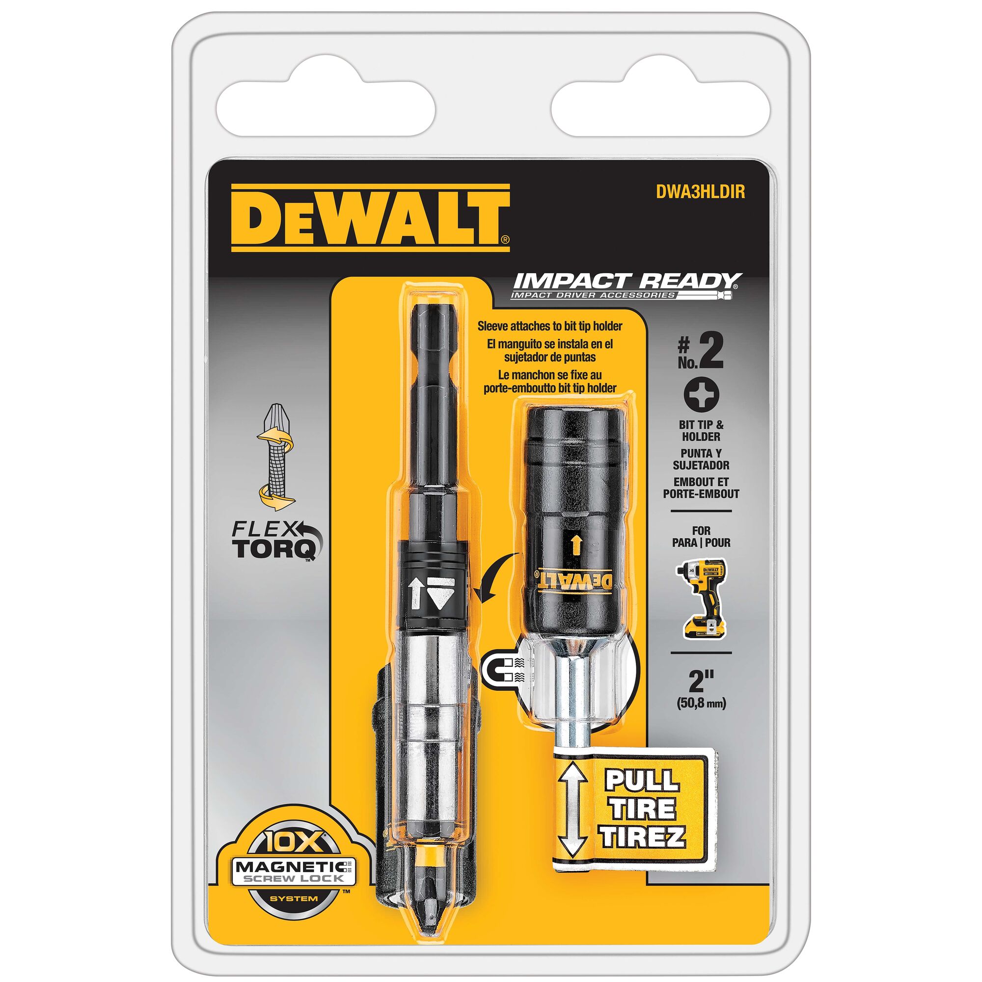 Dewalt bit deals holder for drill