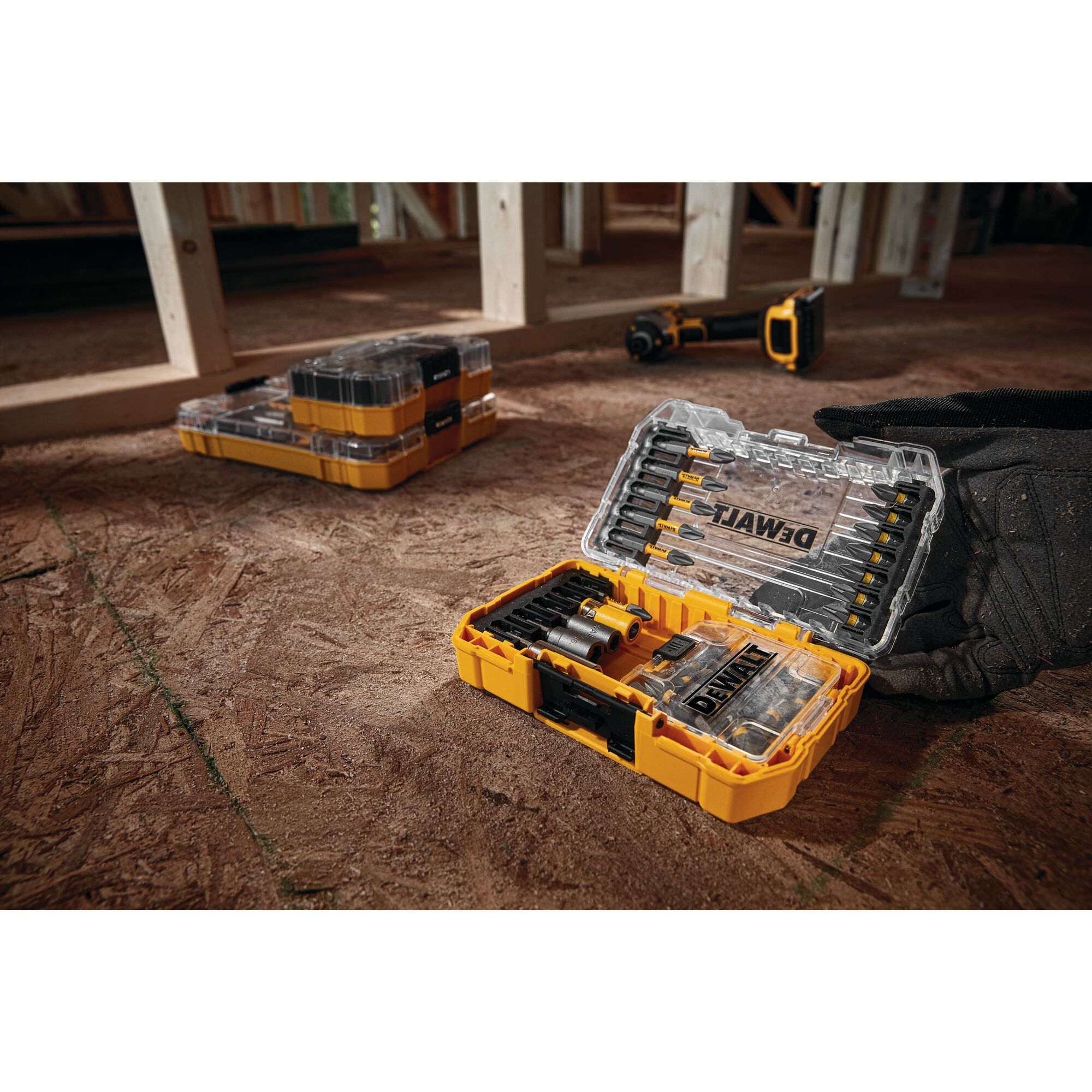 Dewalt tough system drill bit deals set