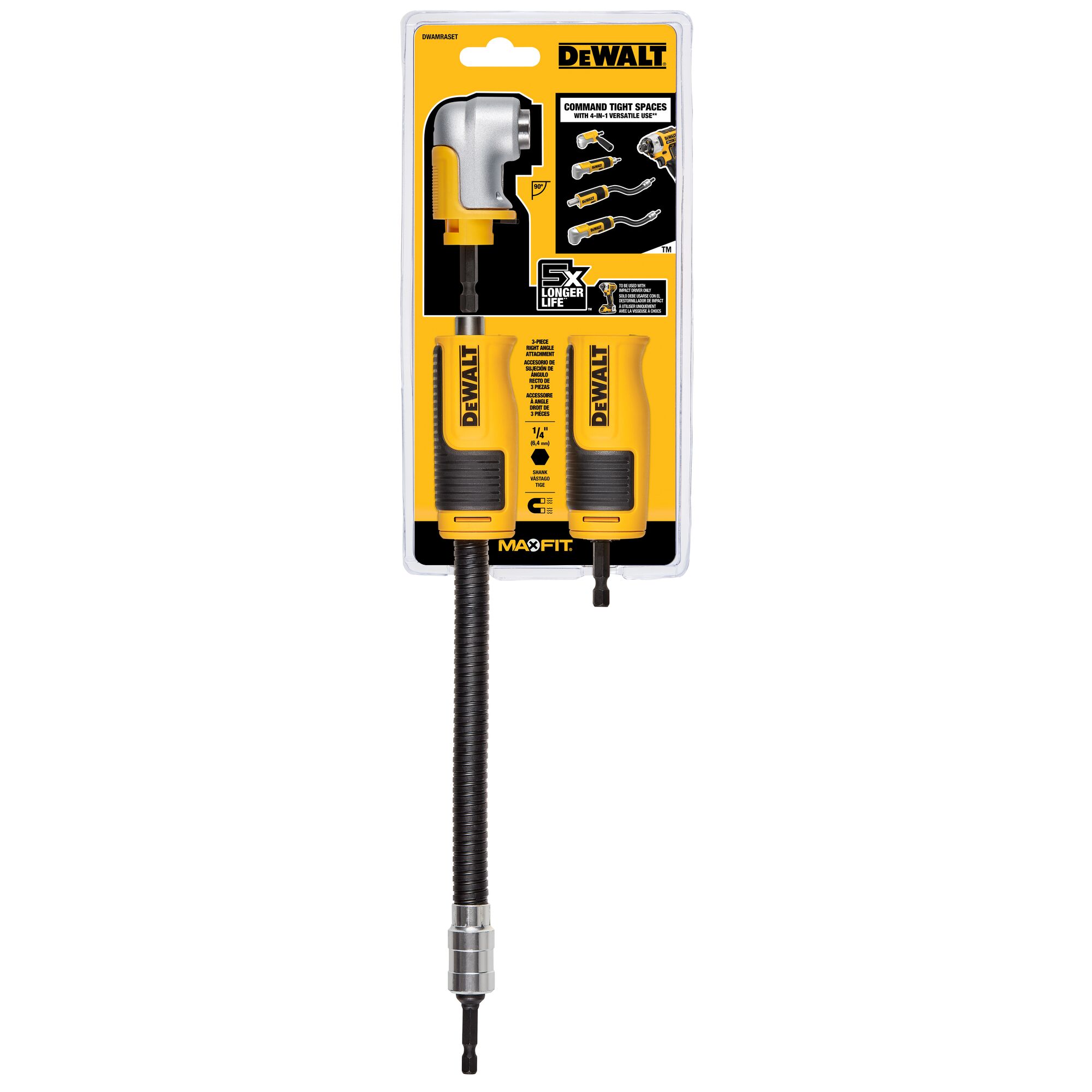 Dewalt max fit right angle new arrivals