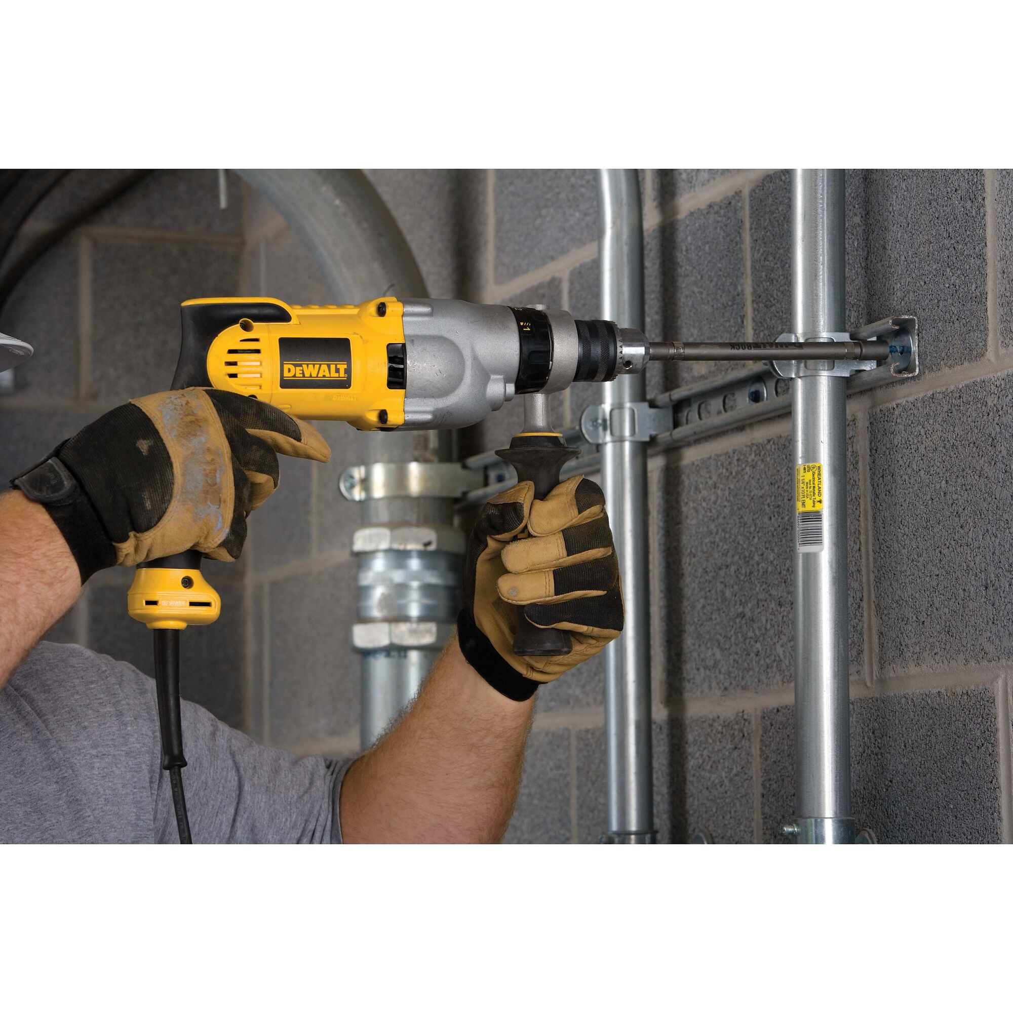 DEWALT デウォルト Hammer Drill, 1/2ーInch, 10ーAmp, Pistol Grip