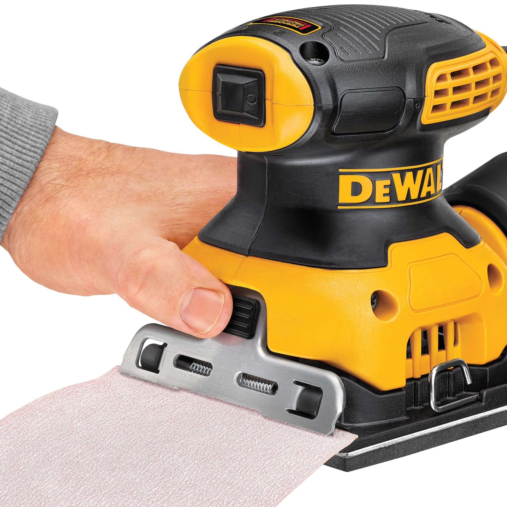 Dewalt sheet on sale palm sander