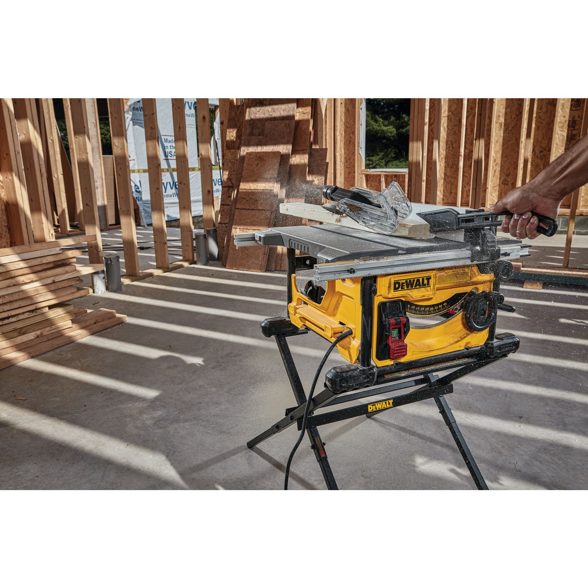 Dewalt table deals saw stand lowes