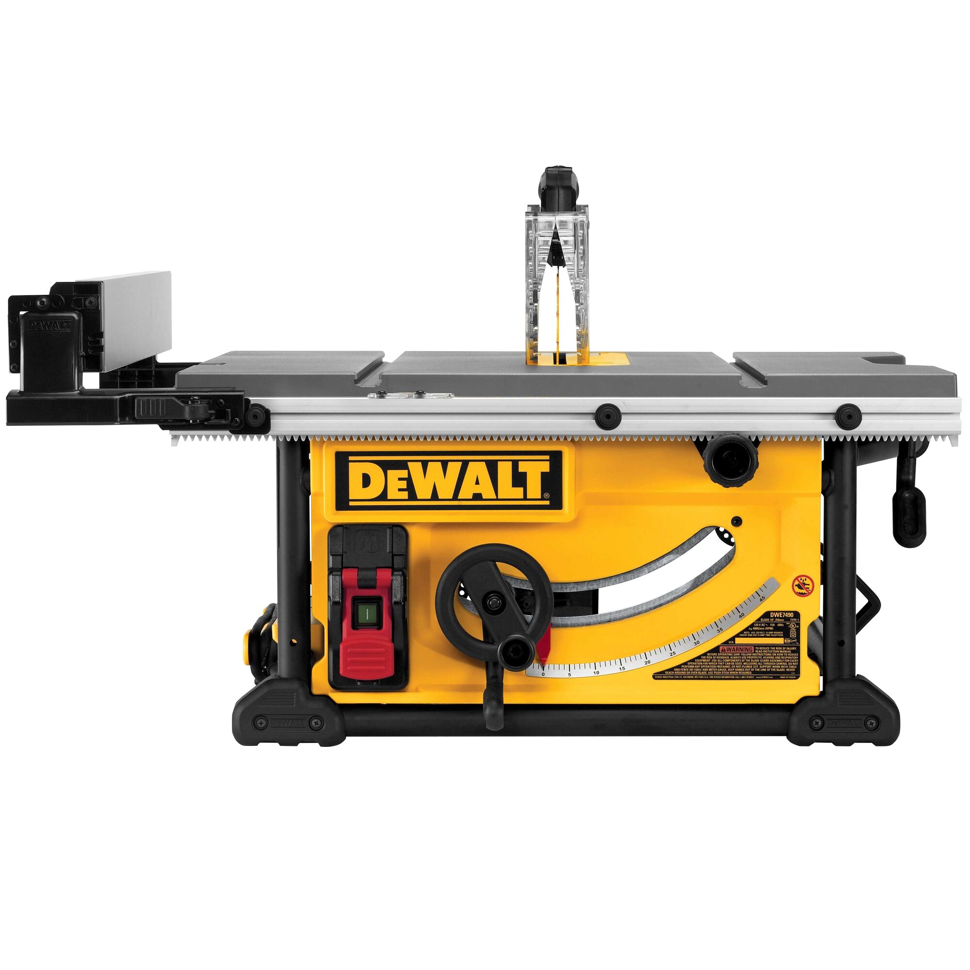 Dewalt table on sale saw rpm