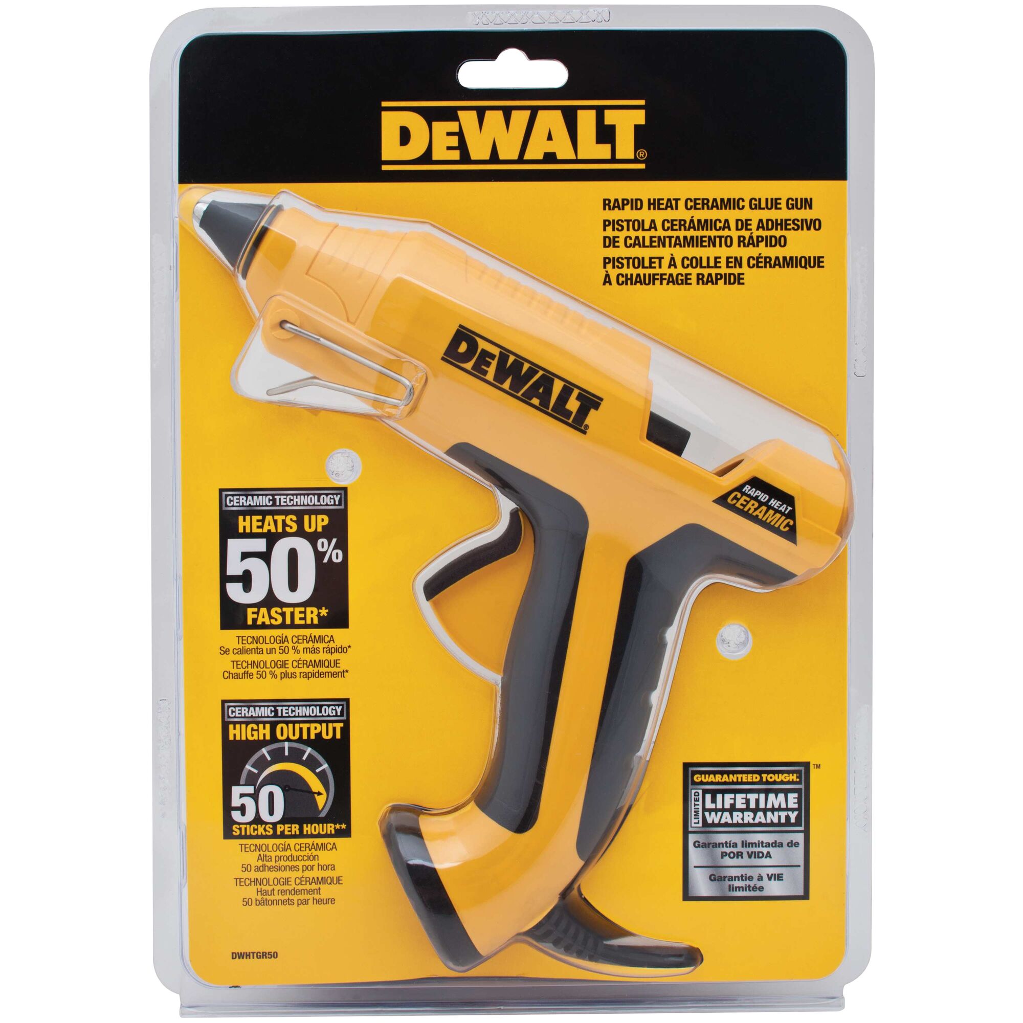 Rapid Heat Ceramic Glue Gun DEWALT