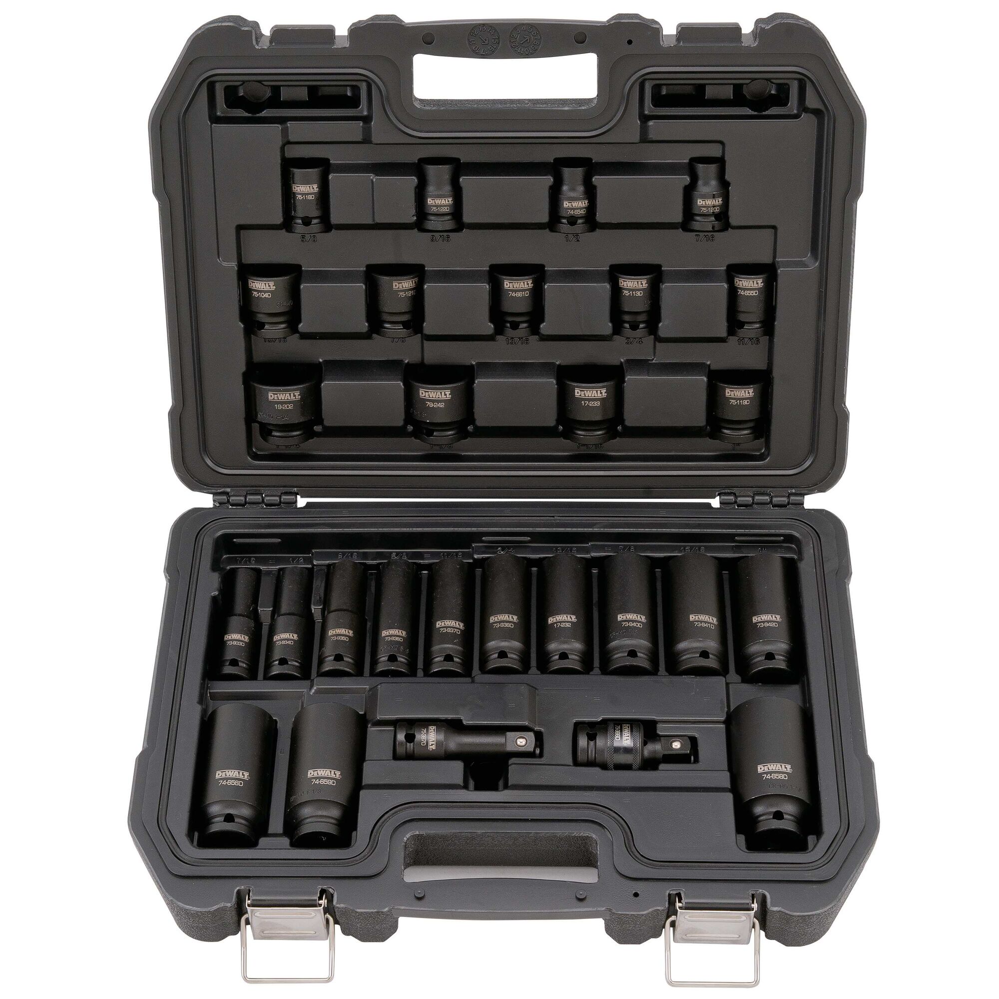 Dewalt deep 2024 socket set