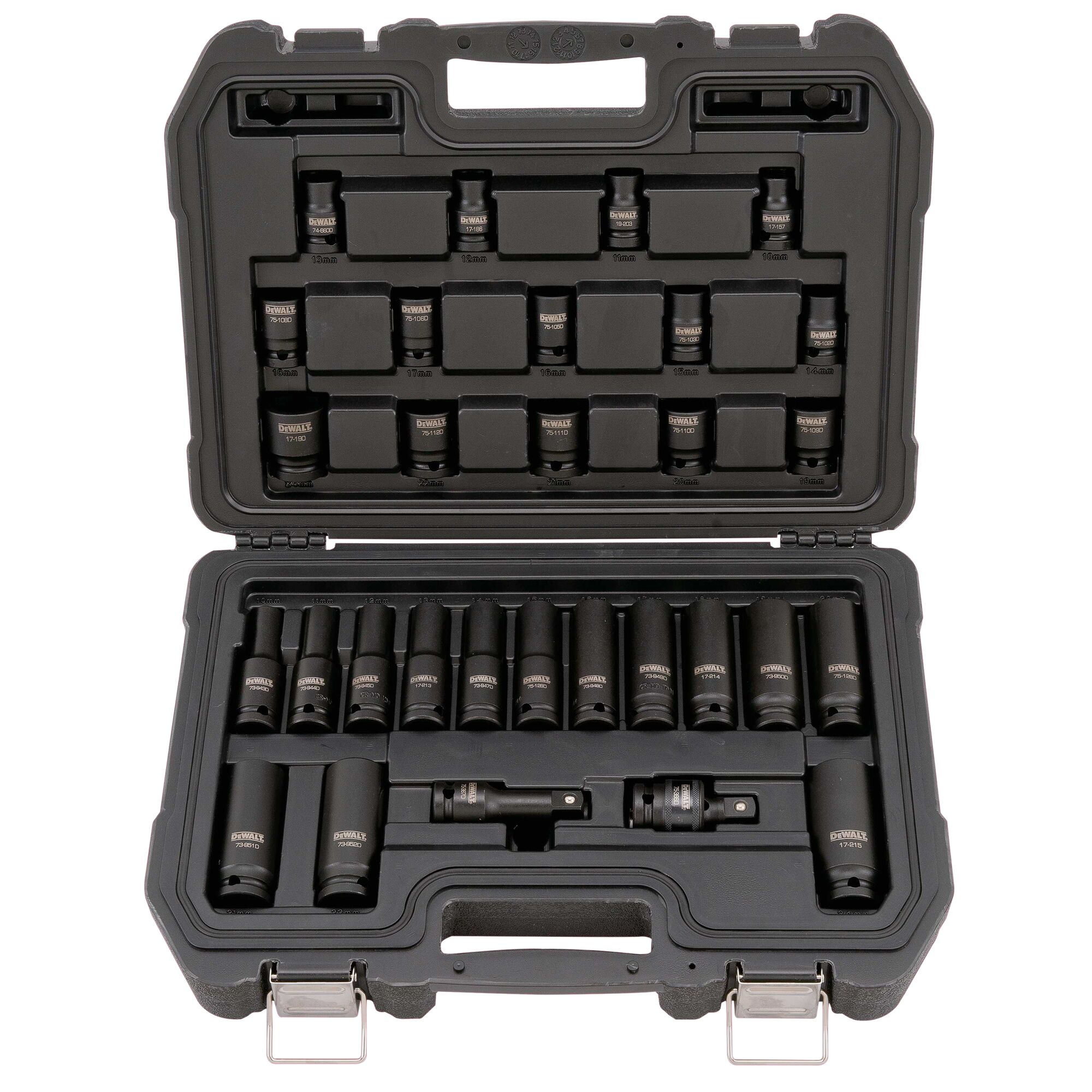 1 inch drive impact deals socket set