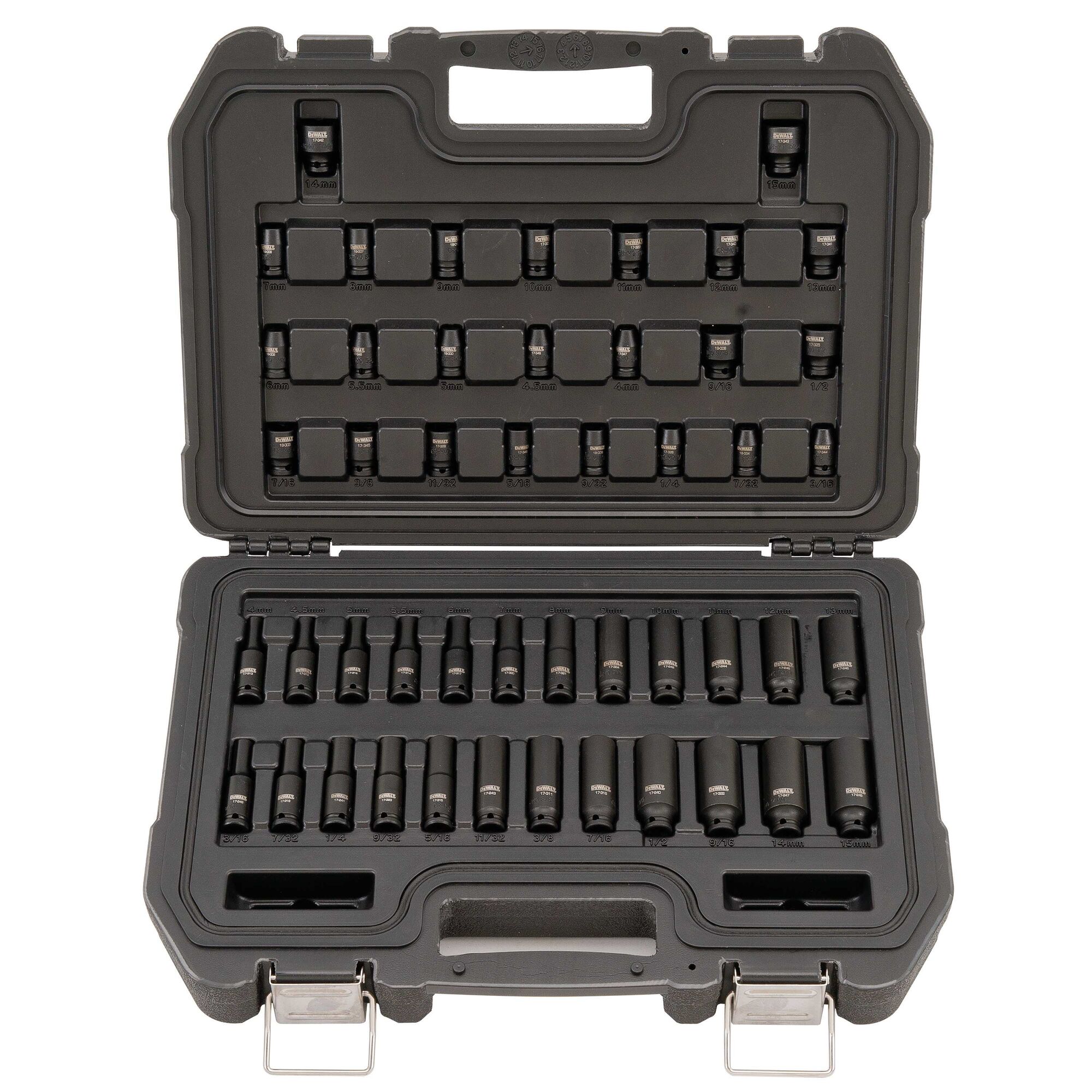 Socket set for dewalt impact deals driver