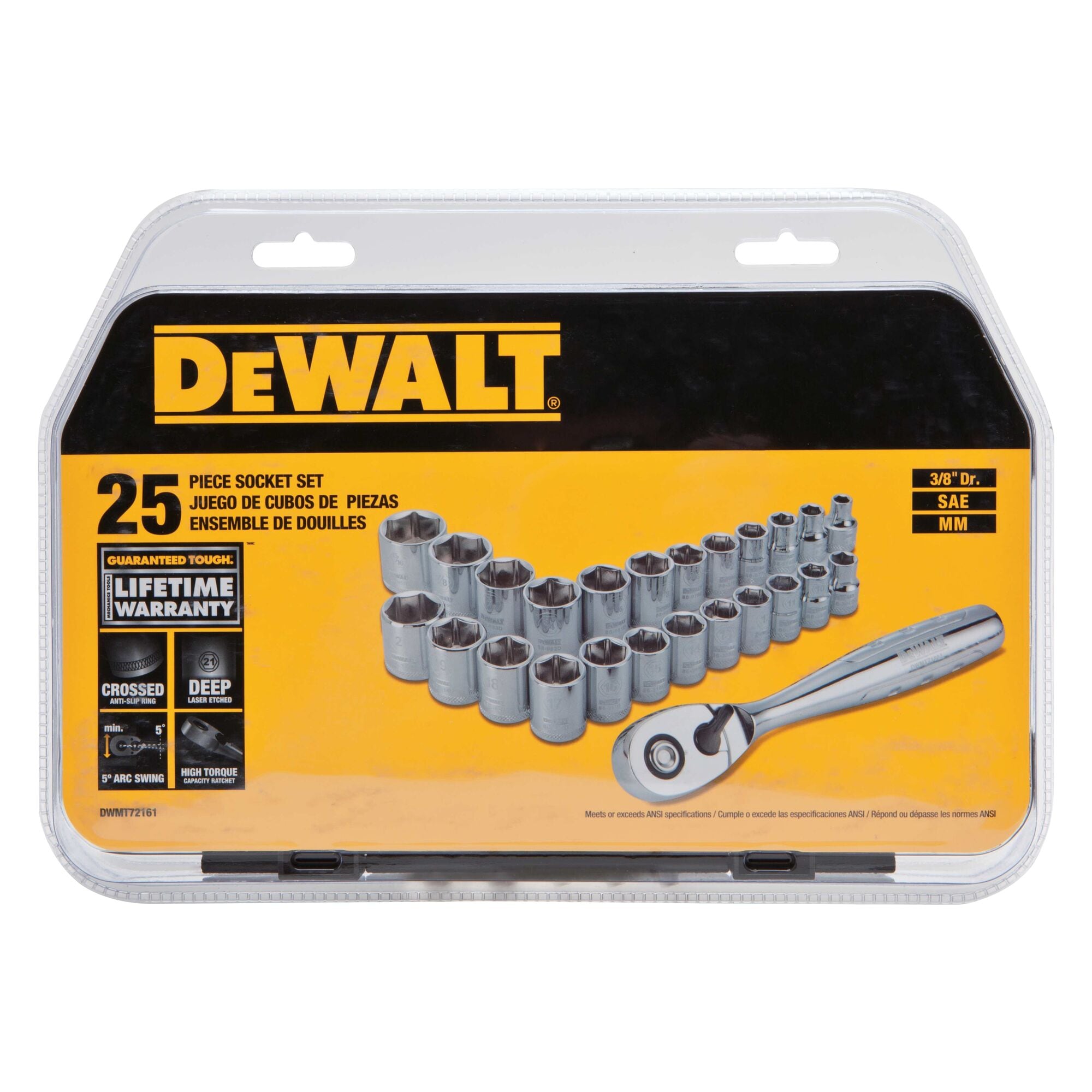 Dewalt socket store tool set