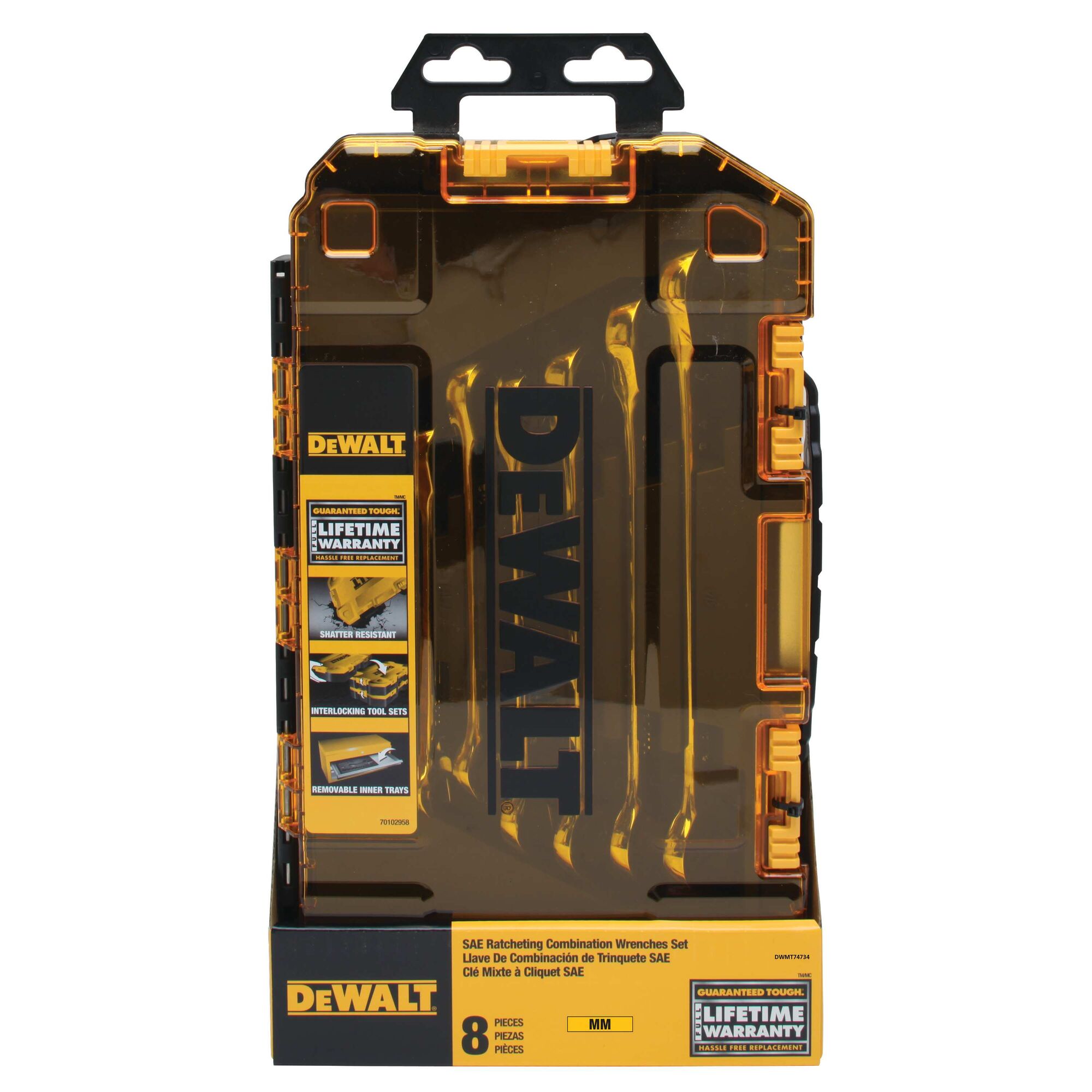 Dewalt wrench store set with case