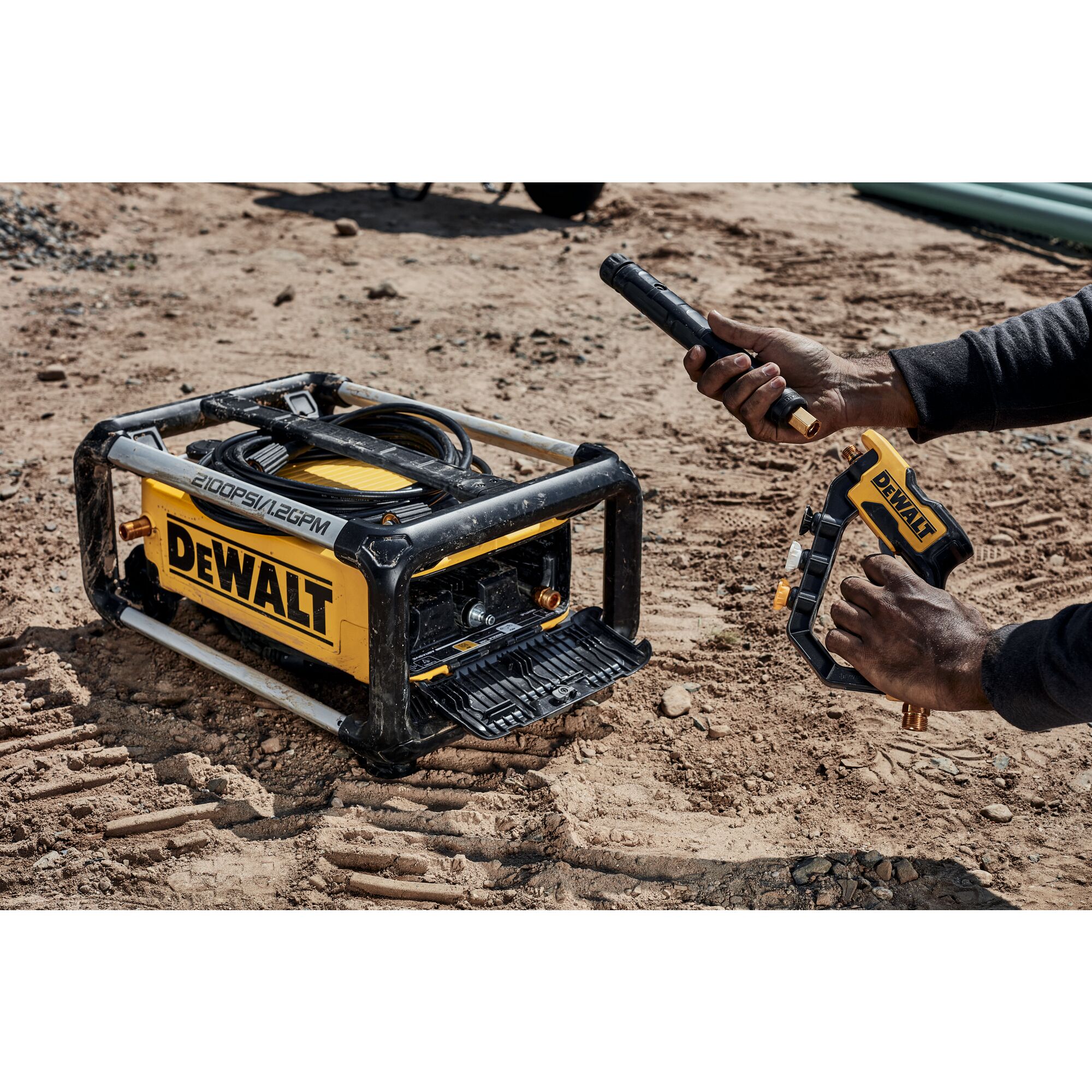 Dewalt water online pressure