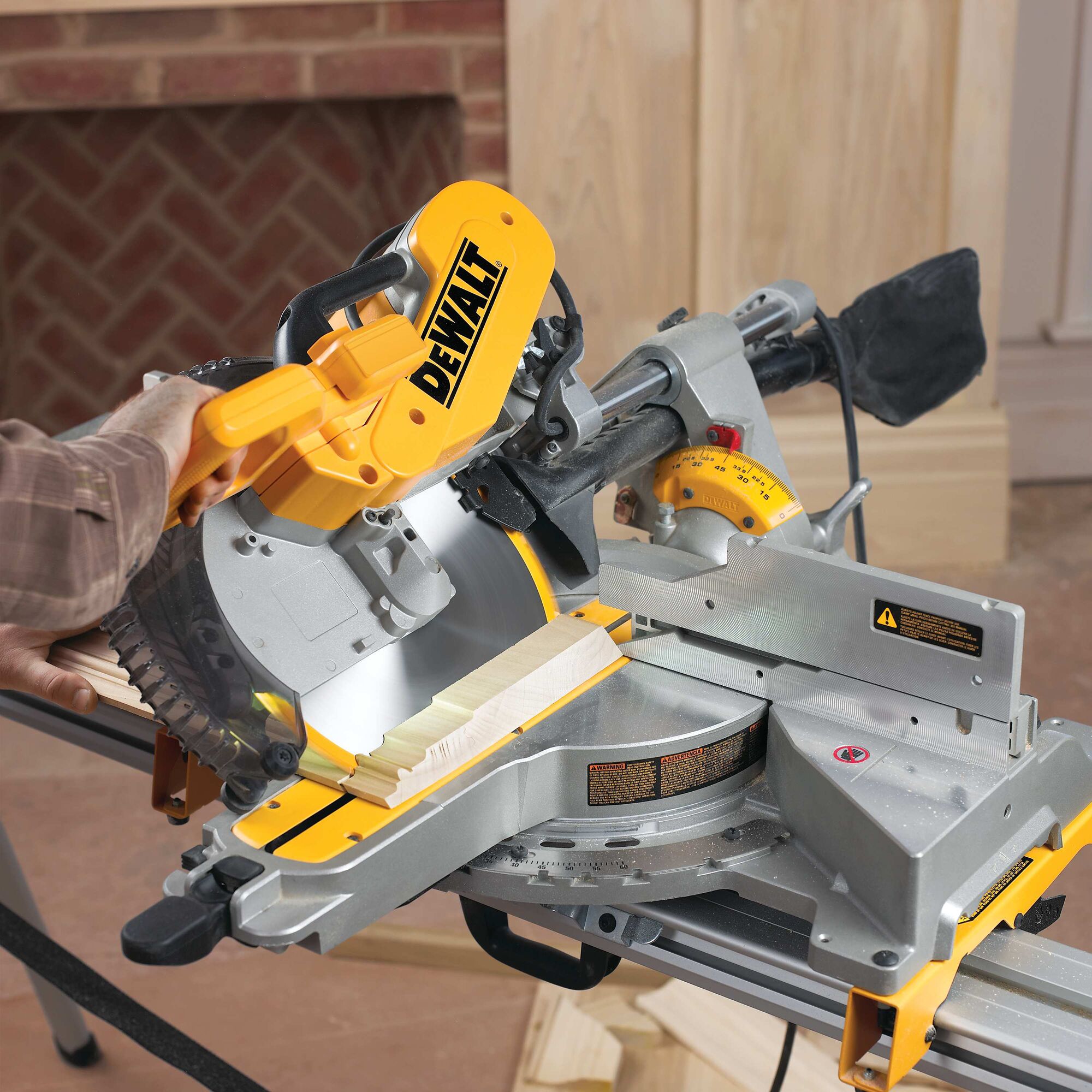 Dewalt dws779 with free shop stand