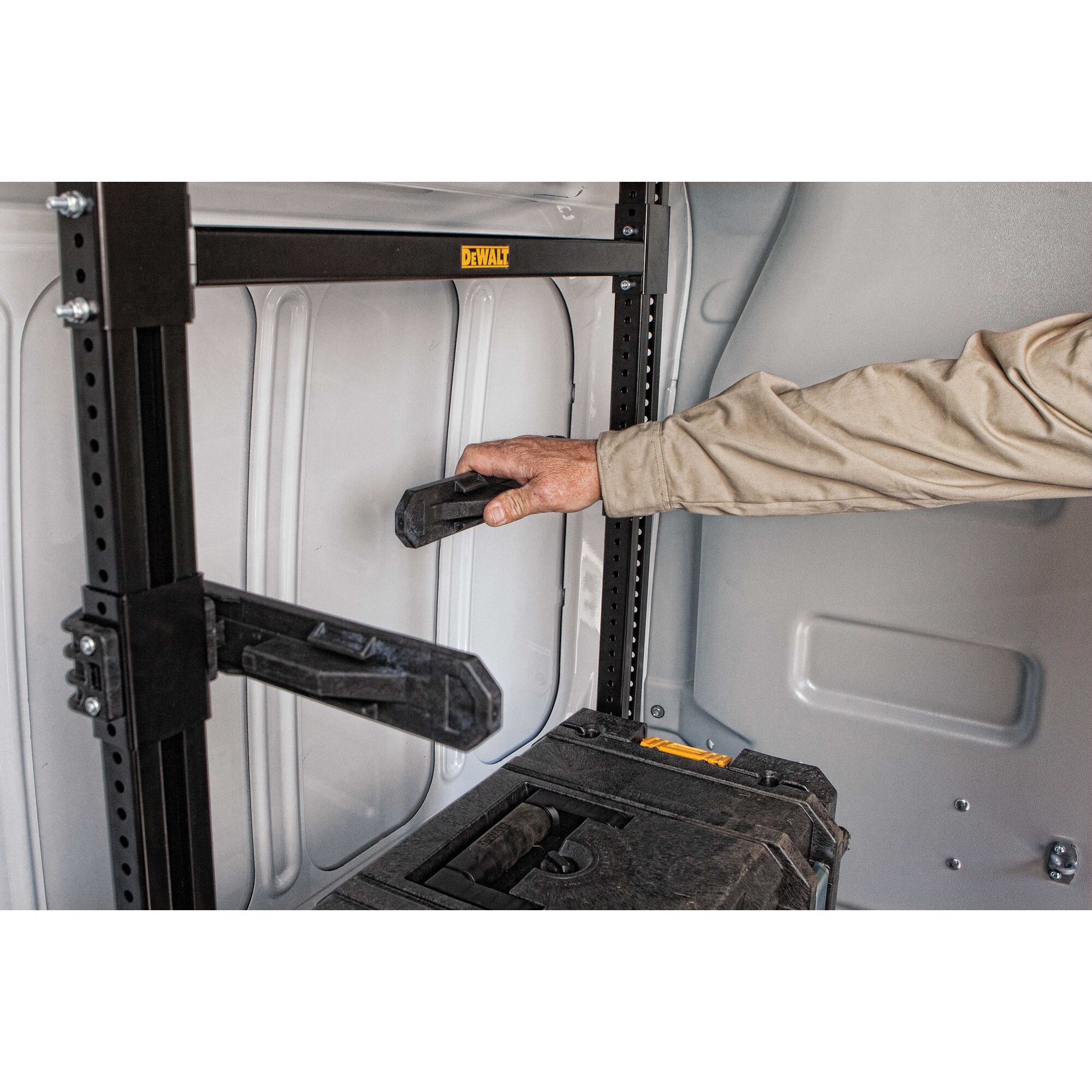 ToughSystem High Van Racking Storage Solution DEWALT