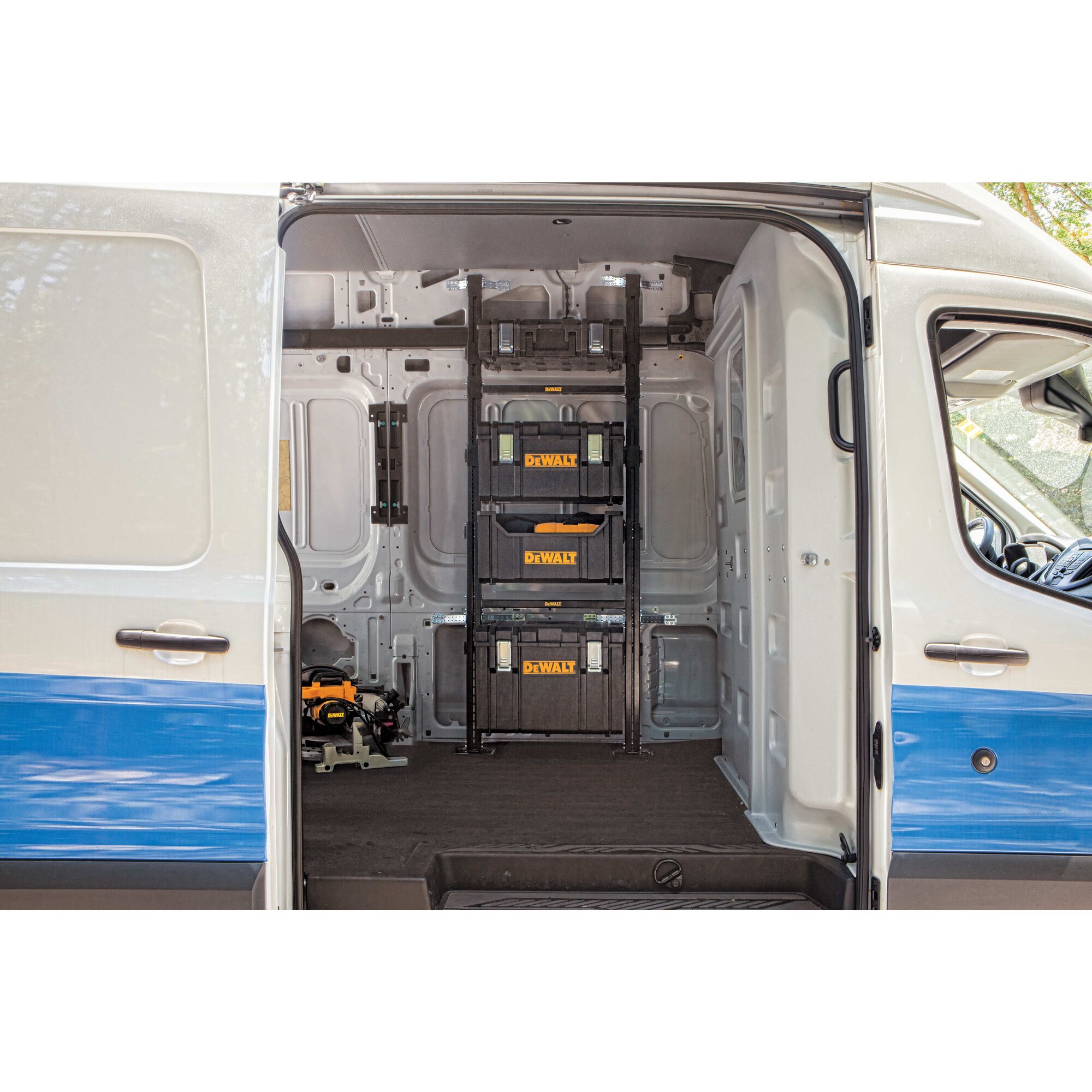 ToughSystem High Van Racking Storage Solution DEWALT