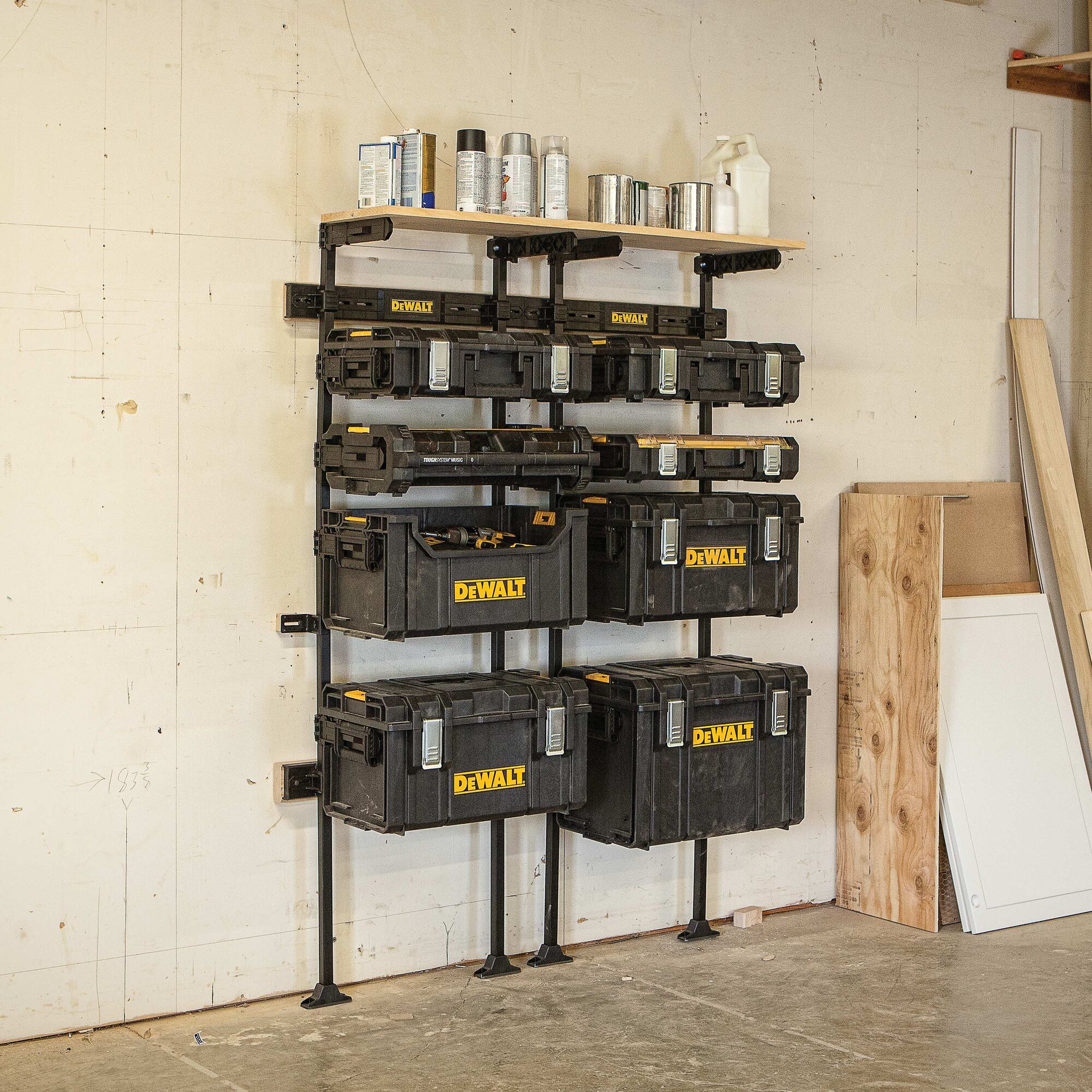 TOUGHSYSTEM® Workshop Racking System | DEWALT