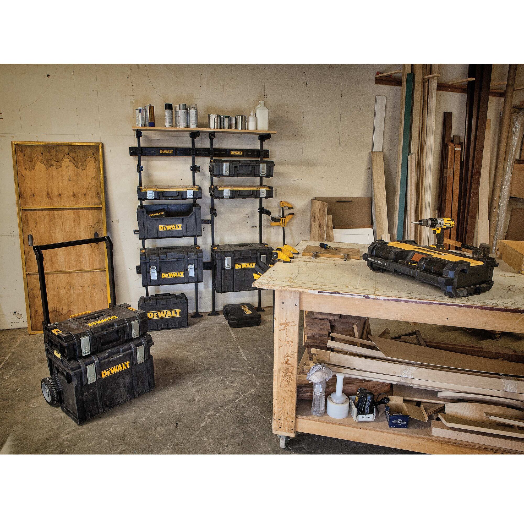 TOUGHSYSTEM Workshop Racking System DEWALT