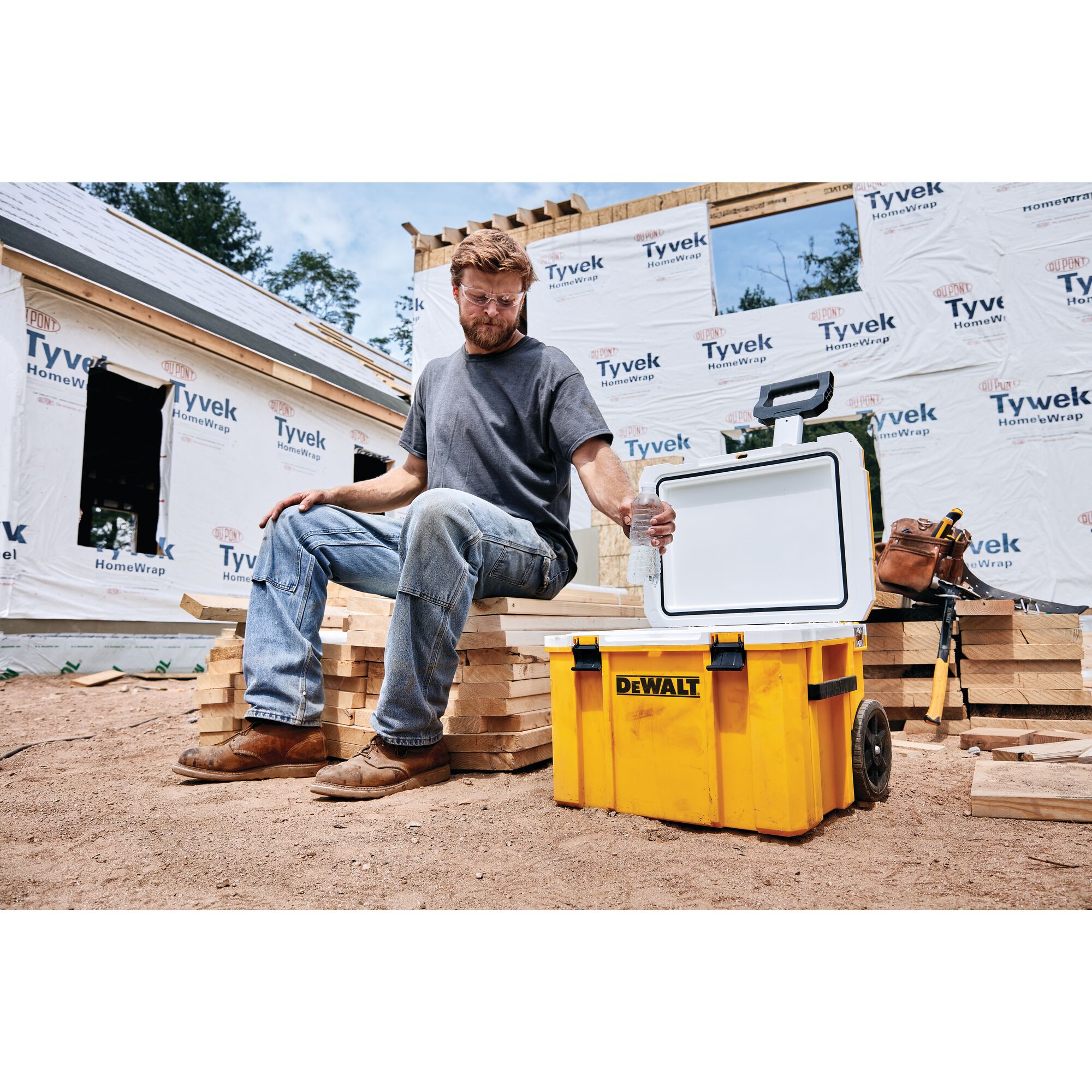 TSTAK Deep Tool Box with Long Handle DEWALT