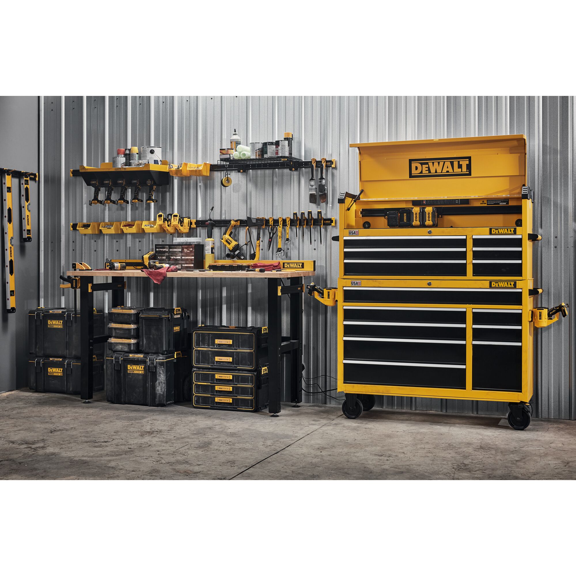 Dewalt storage outlet chest