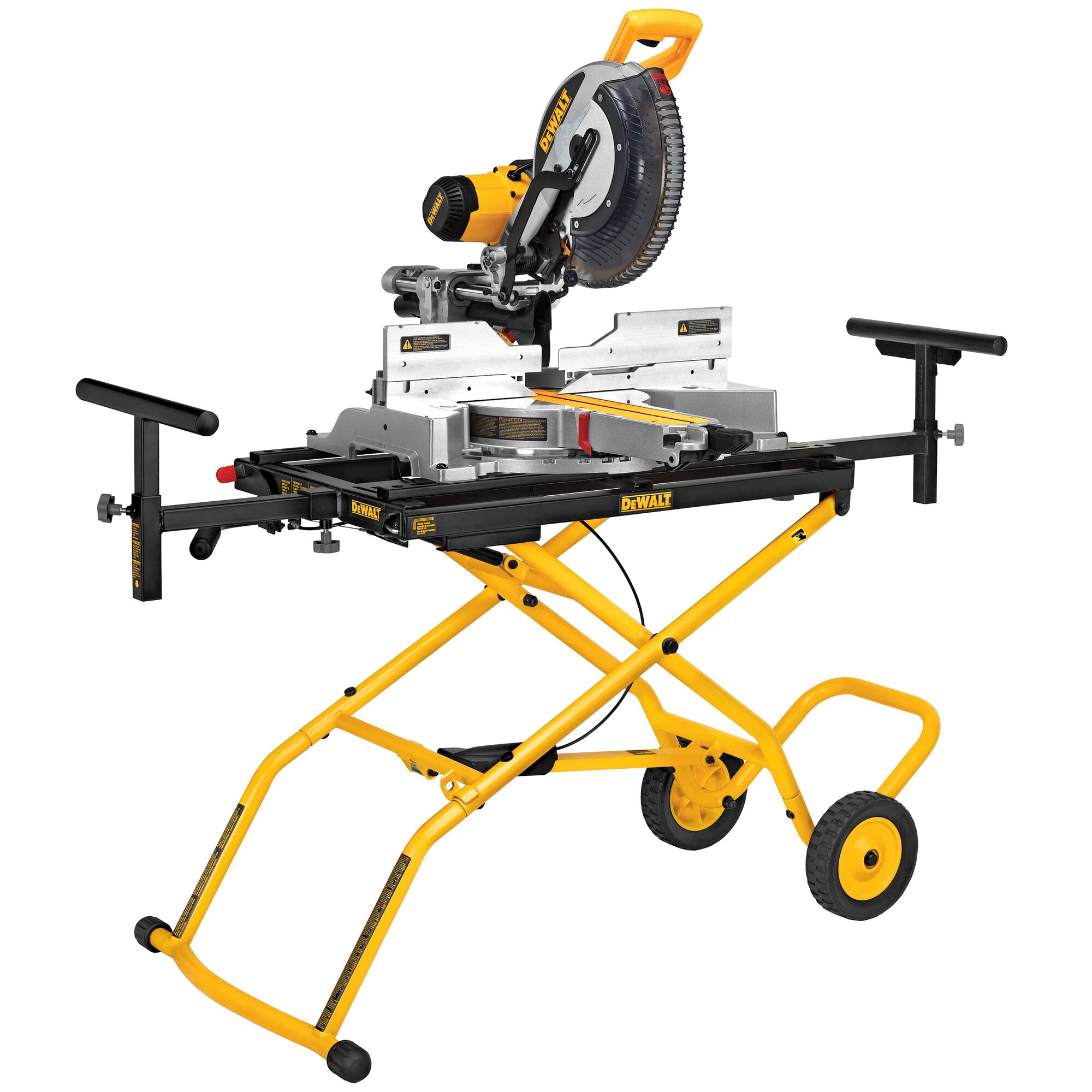 Compound mitre store saw with stand