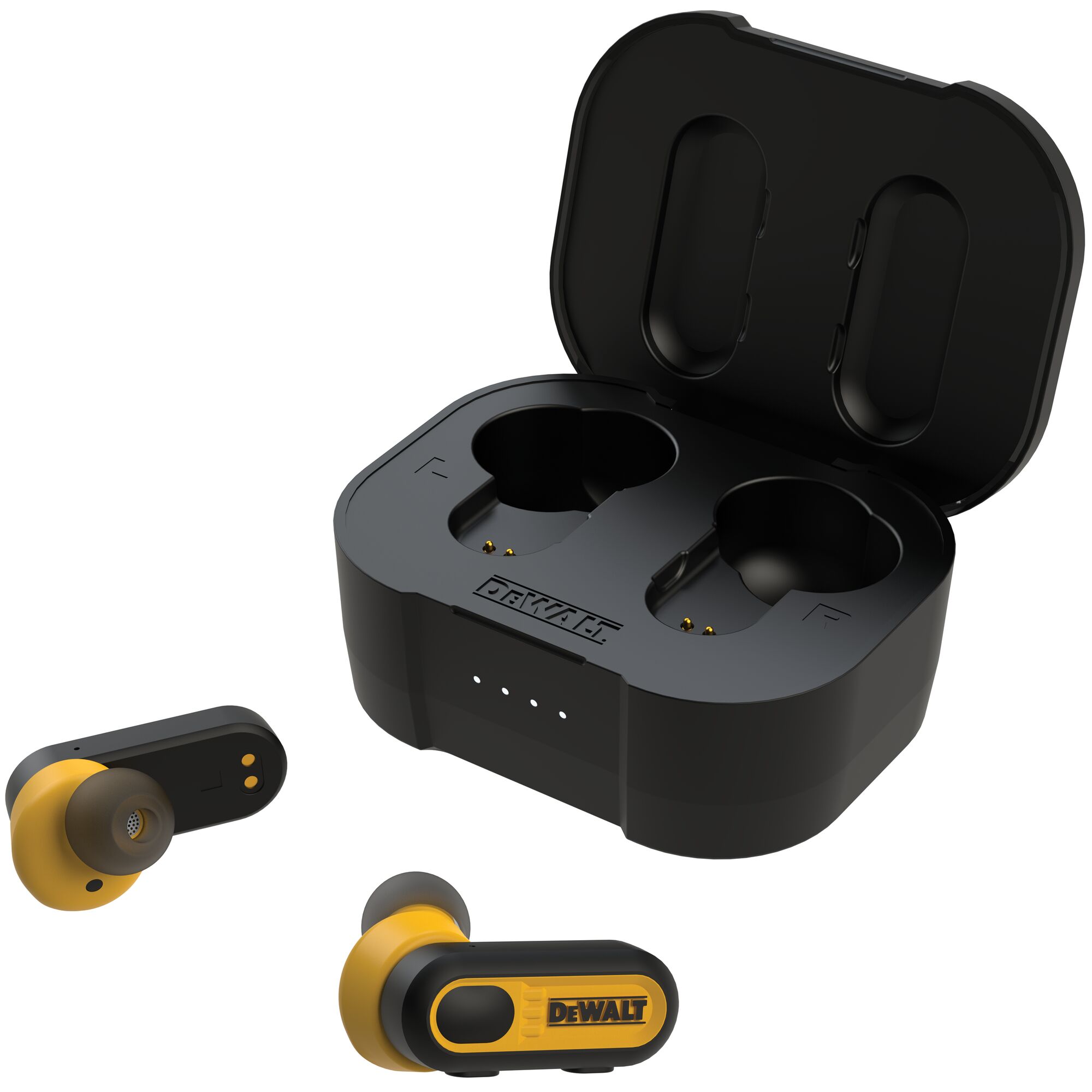 Pro-X1 Jobsite True Wireless Earbuds with Charging Case | DEWALT