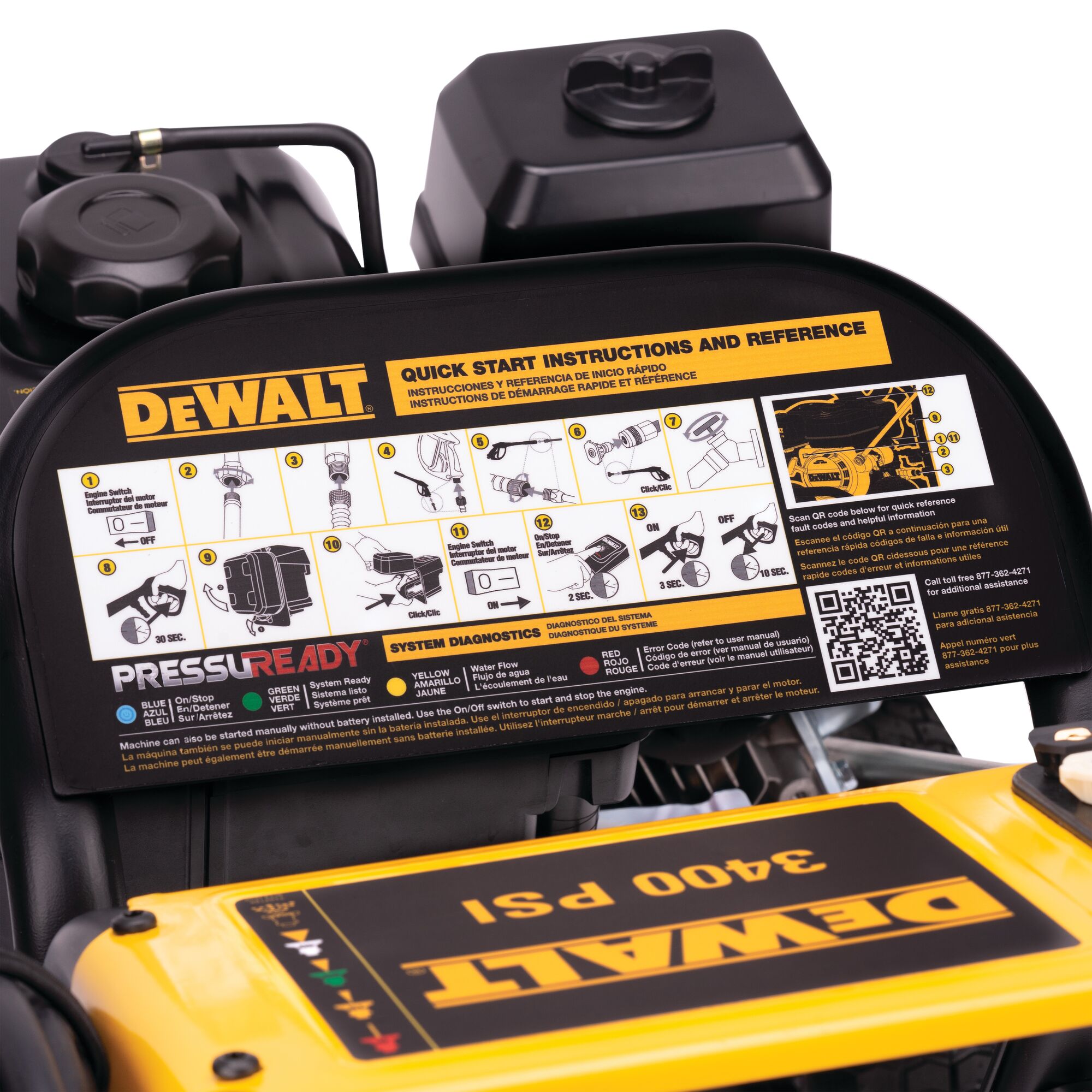 Dewalt 3400 online power washer