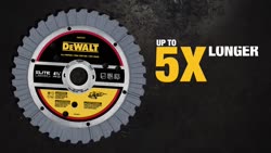 Video DEWALT DW47227 ELITE SERIES Diamond Blade Feature and Benefit video