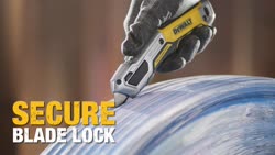 Video DEWALT® TOUGHSERIES™ DWHT10999  Retractable Utility Knife Feature and Benefit Video